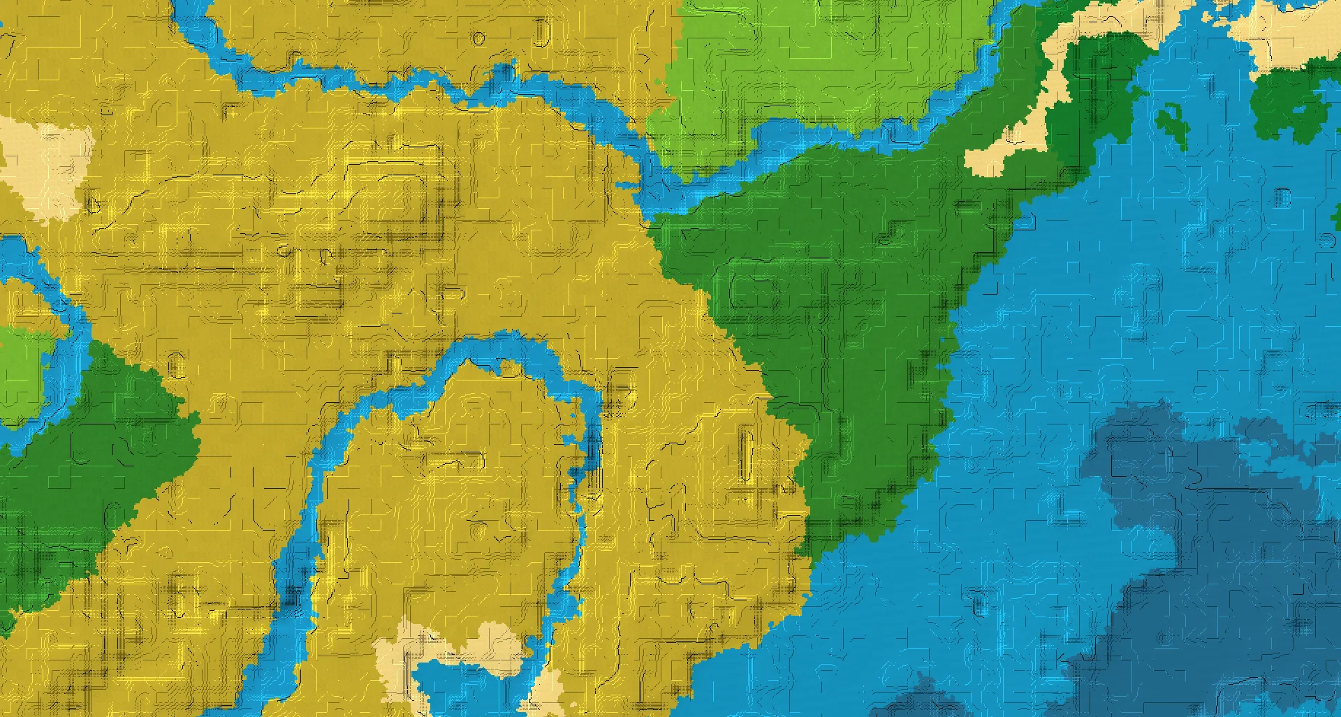 Seed map — Pillager Outpost North of a Savanna Start