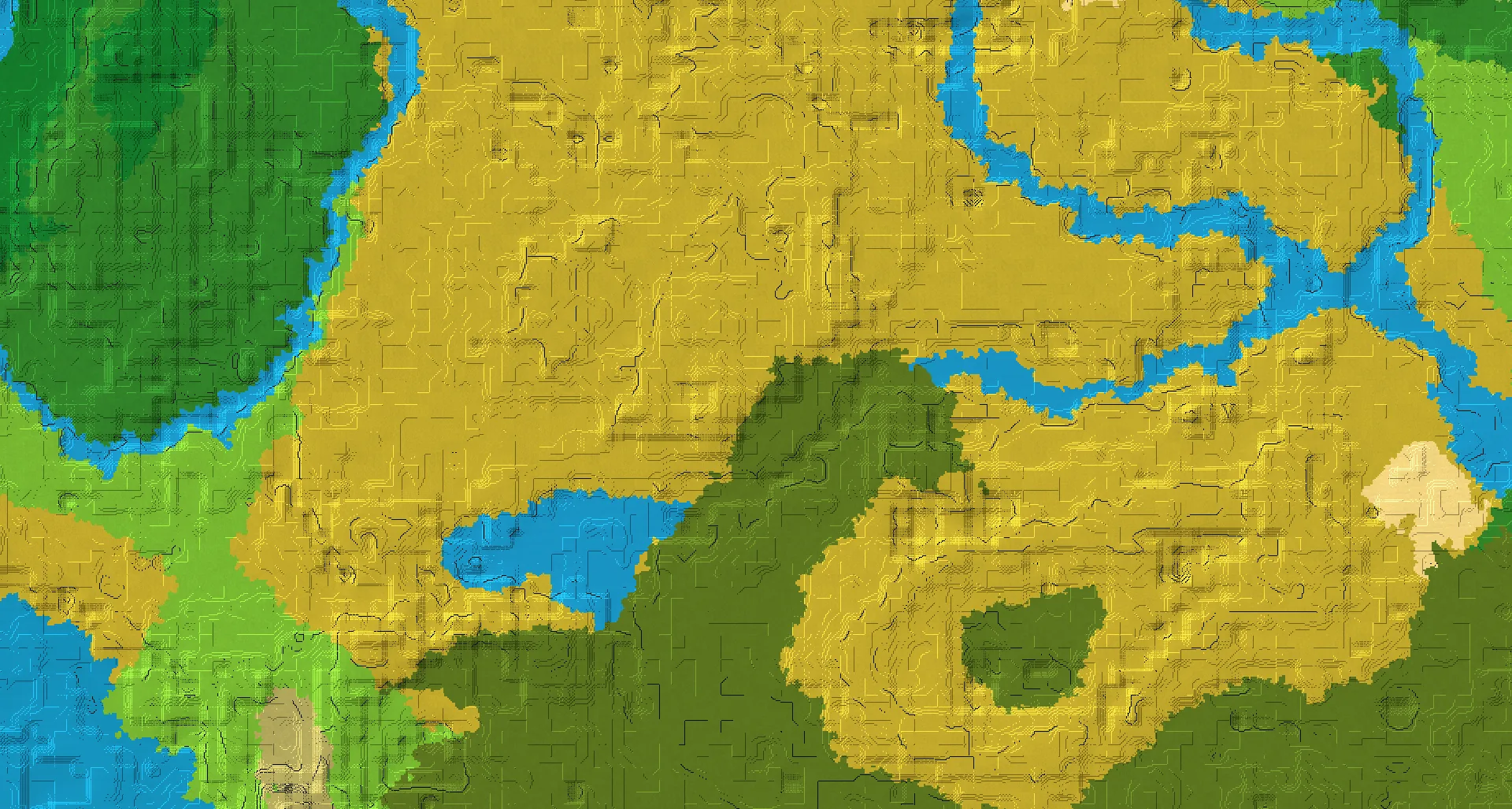 Seed map — Mangrove Swamp East of a Savanna Start