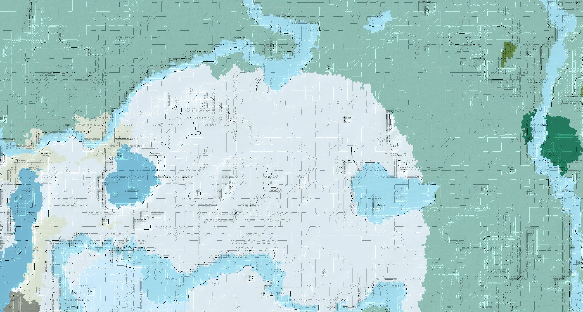 Seed map — Igloo South of the Snowy Plains Start