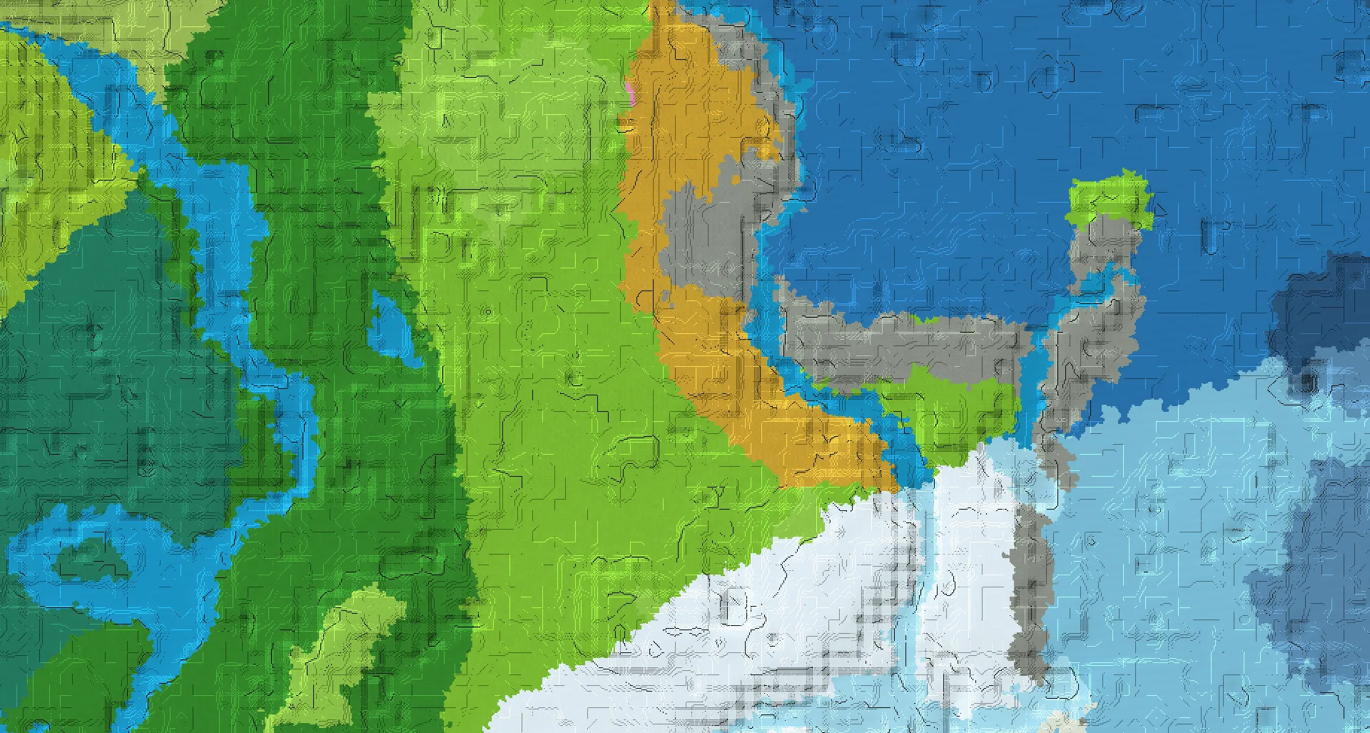 Seed map — Dappled Forest Northeast of a Forest Start with Trial Chambers