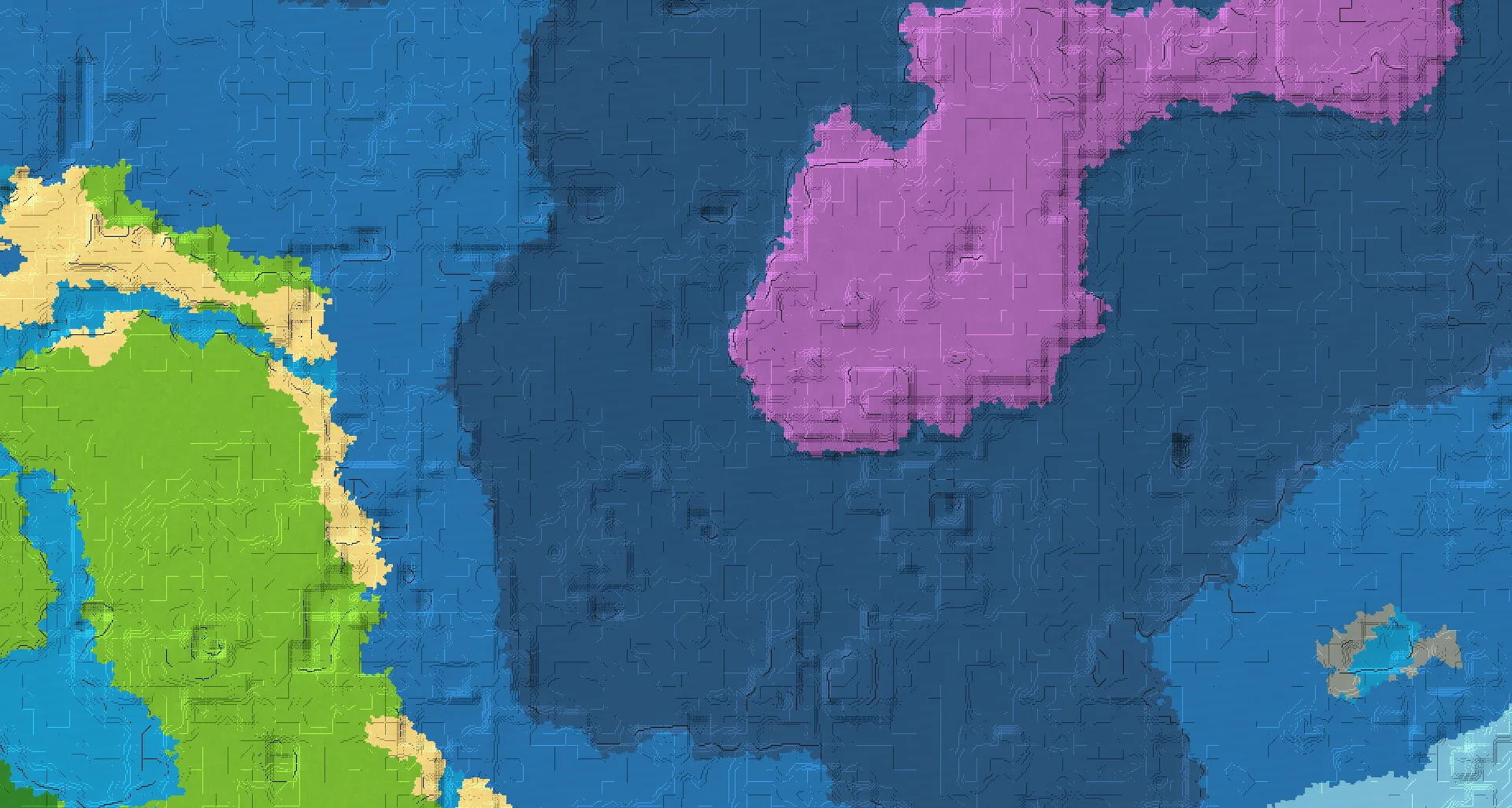 Seed map — Mushroom Island and Trial Chambers