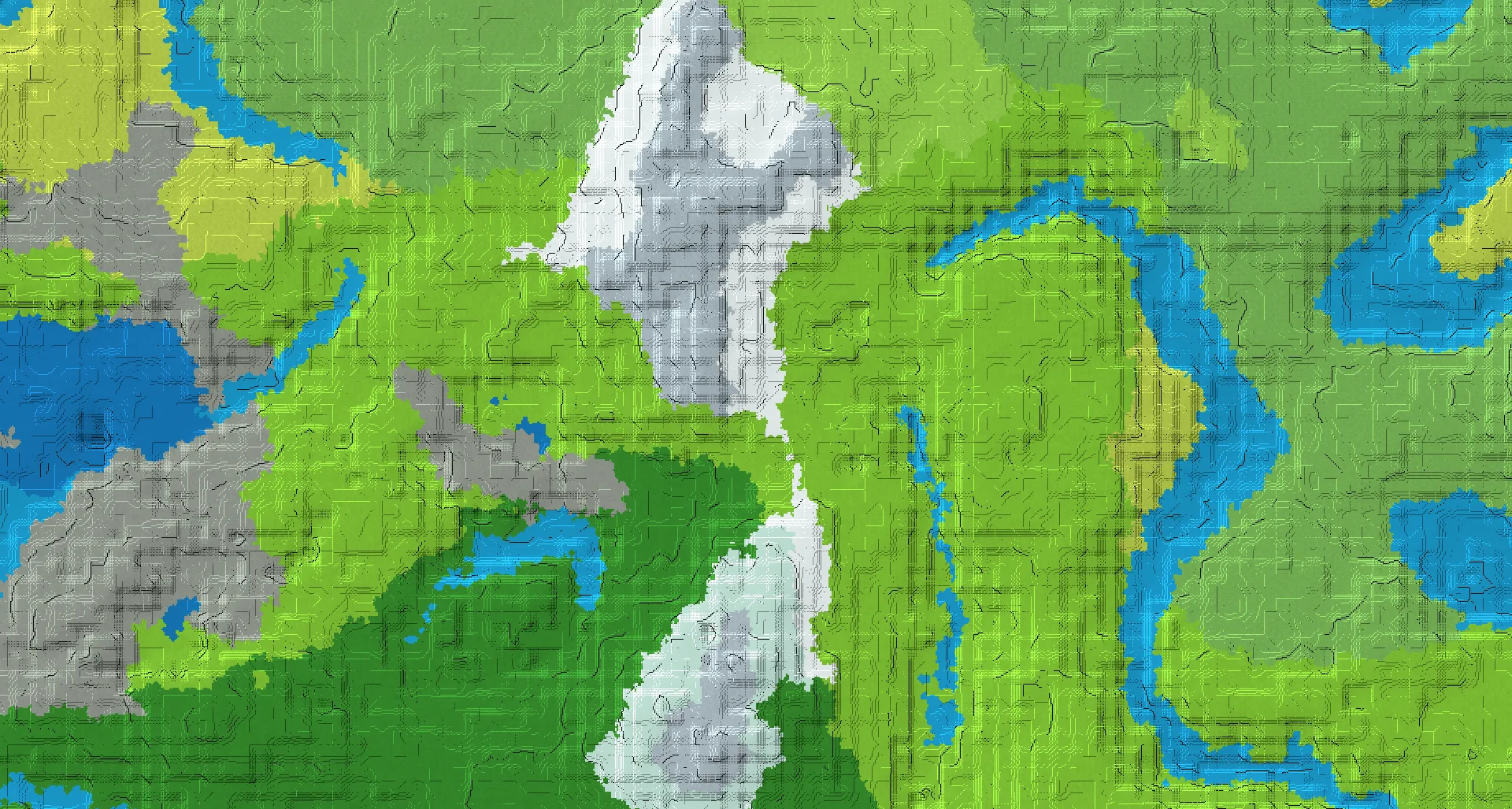 Seed map — Plains village and Ancient city
