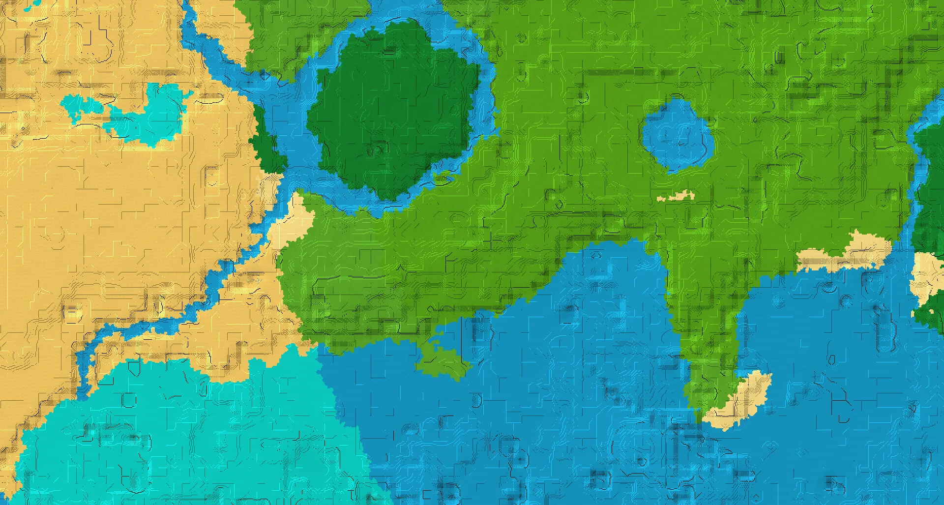 Seed map — Bamboo Jungle Start with Jungle Temple