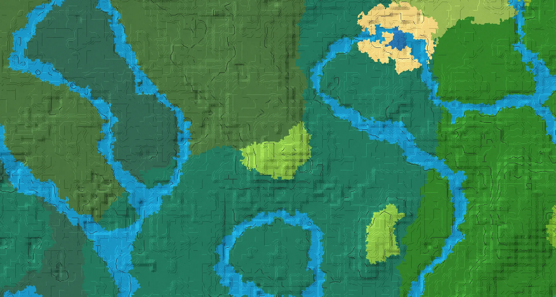 Seed map — Cave Exploration below a Old Growth Pine Taiga Start with Ruined Portal