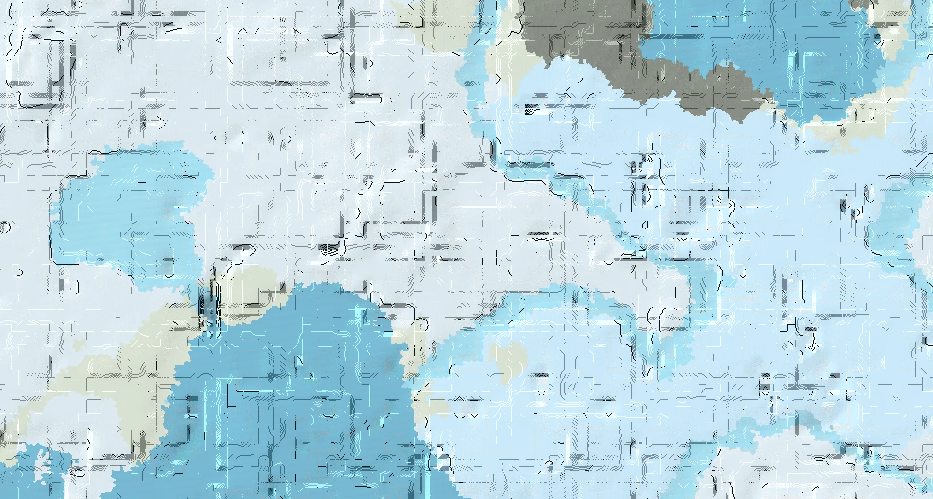 Seed map — Igloo West of a Ice Spikes Start with Trial Chambers