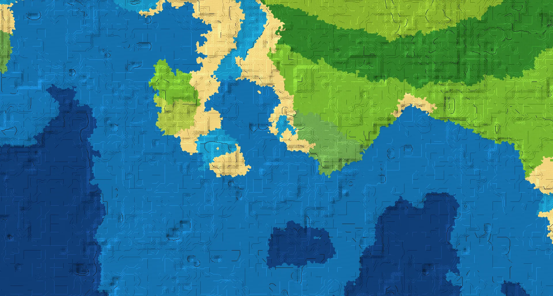 Seed map — Dramatic mountain and plains contrast