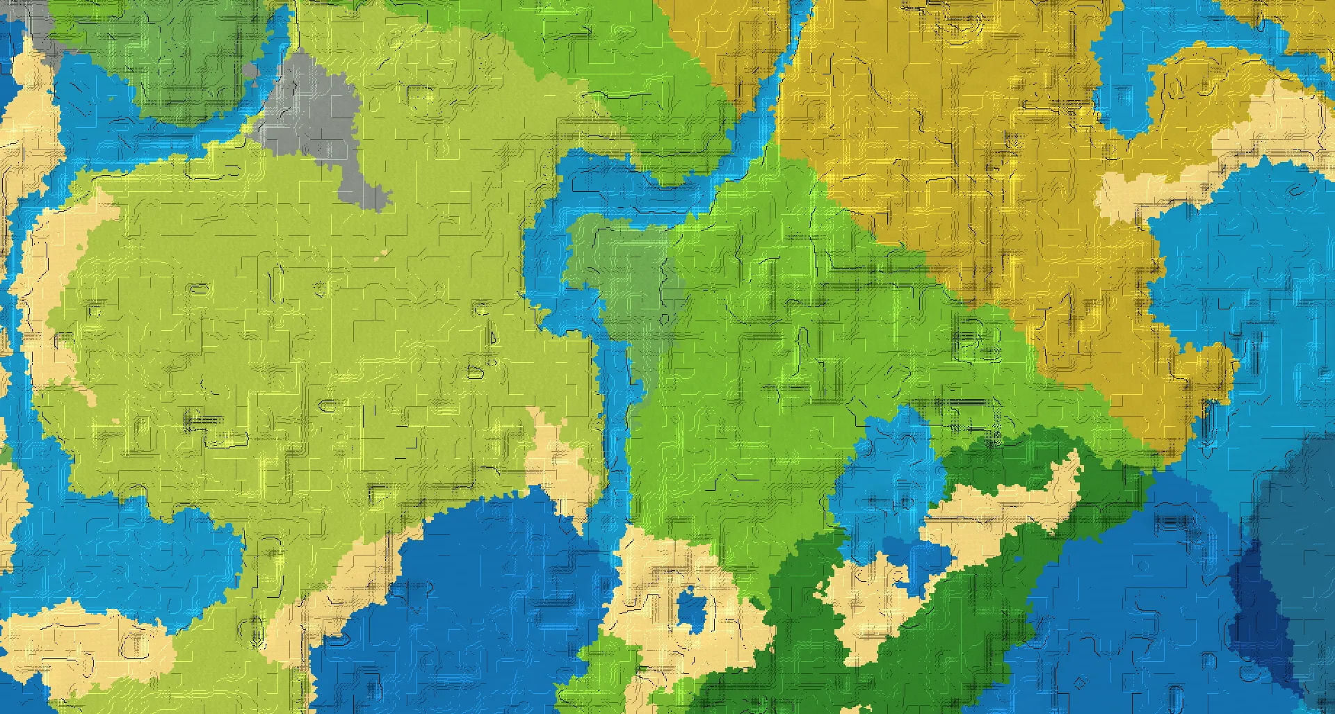 Seed map — Flower Forest North of a Beach Start