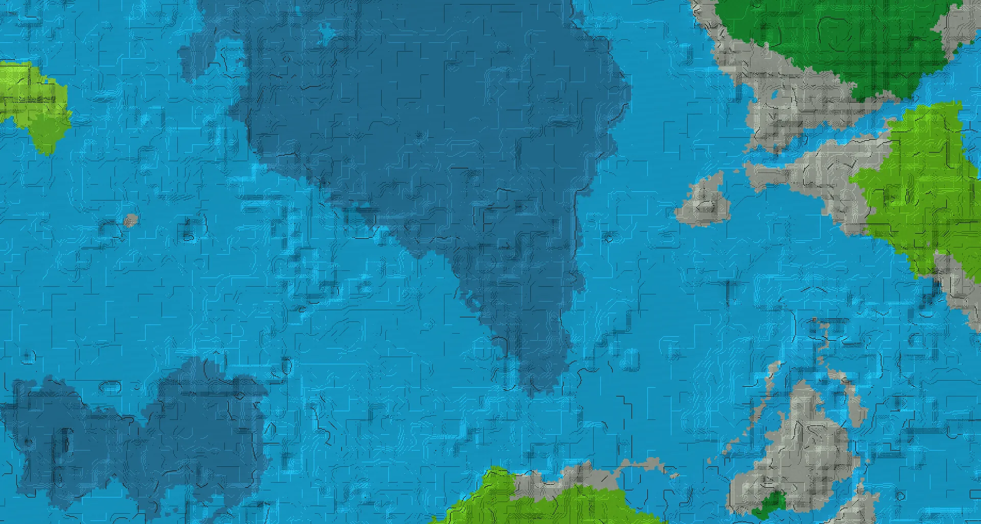 Seed map — Ocean Monument North of a Bamboo Jungle Start