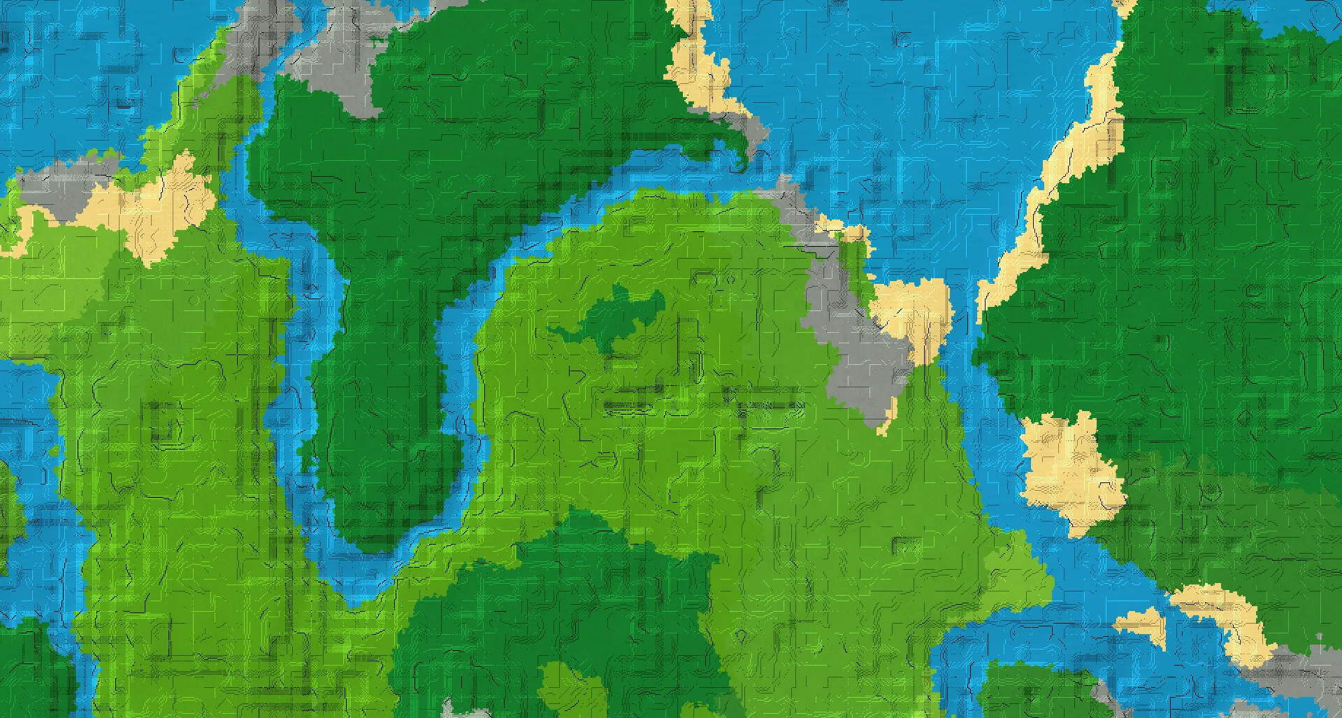 Seed map — Bamboo Jungle Start with Jungle Temple with Ruined Portal