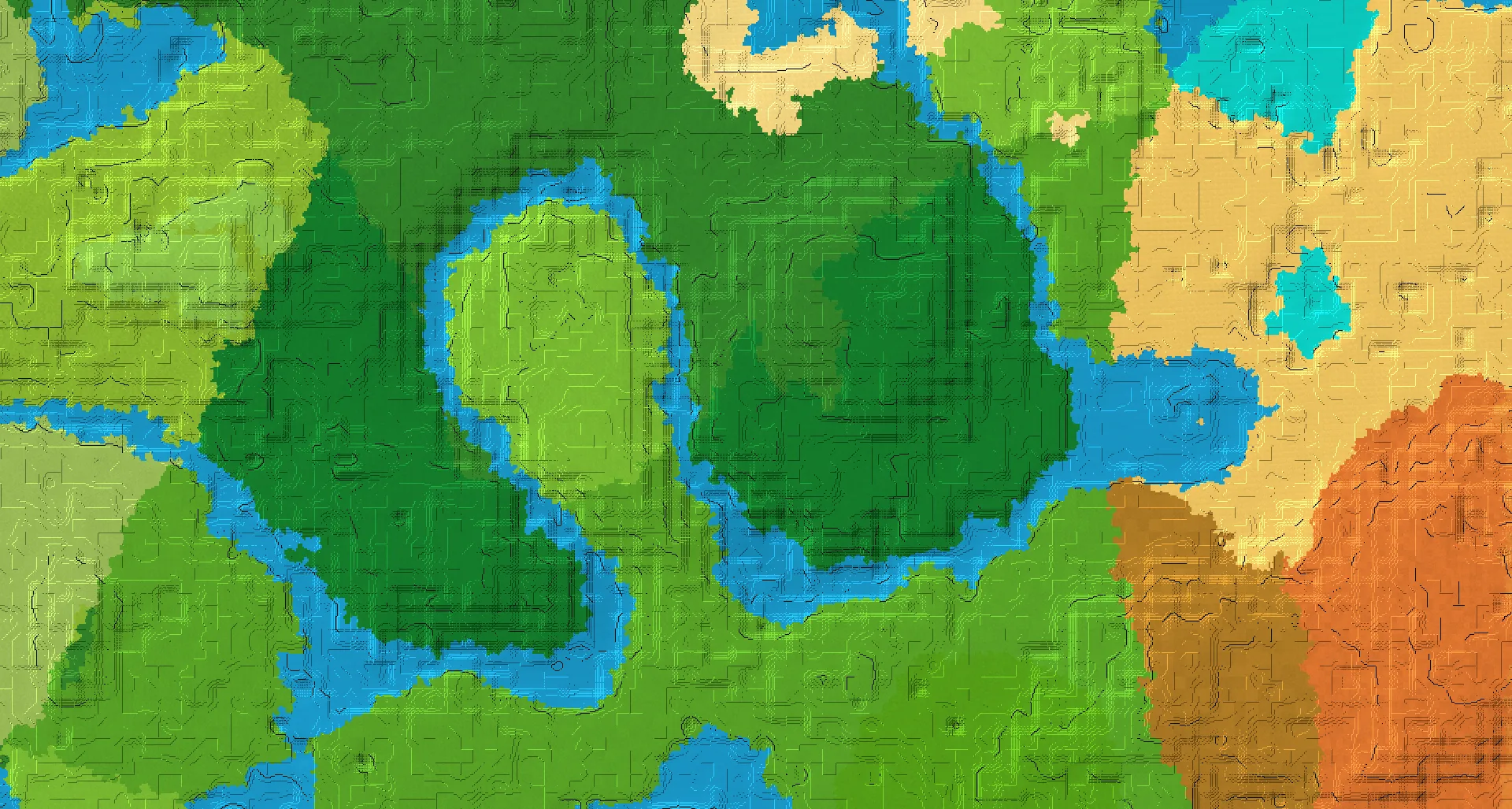Seed map — Jungle Start with Trial Chambers