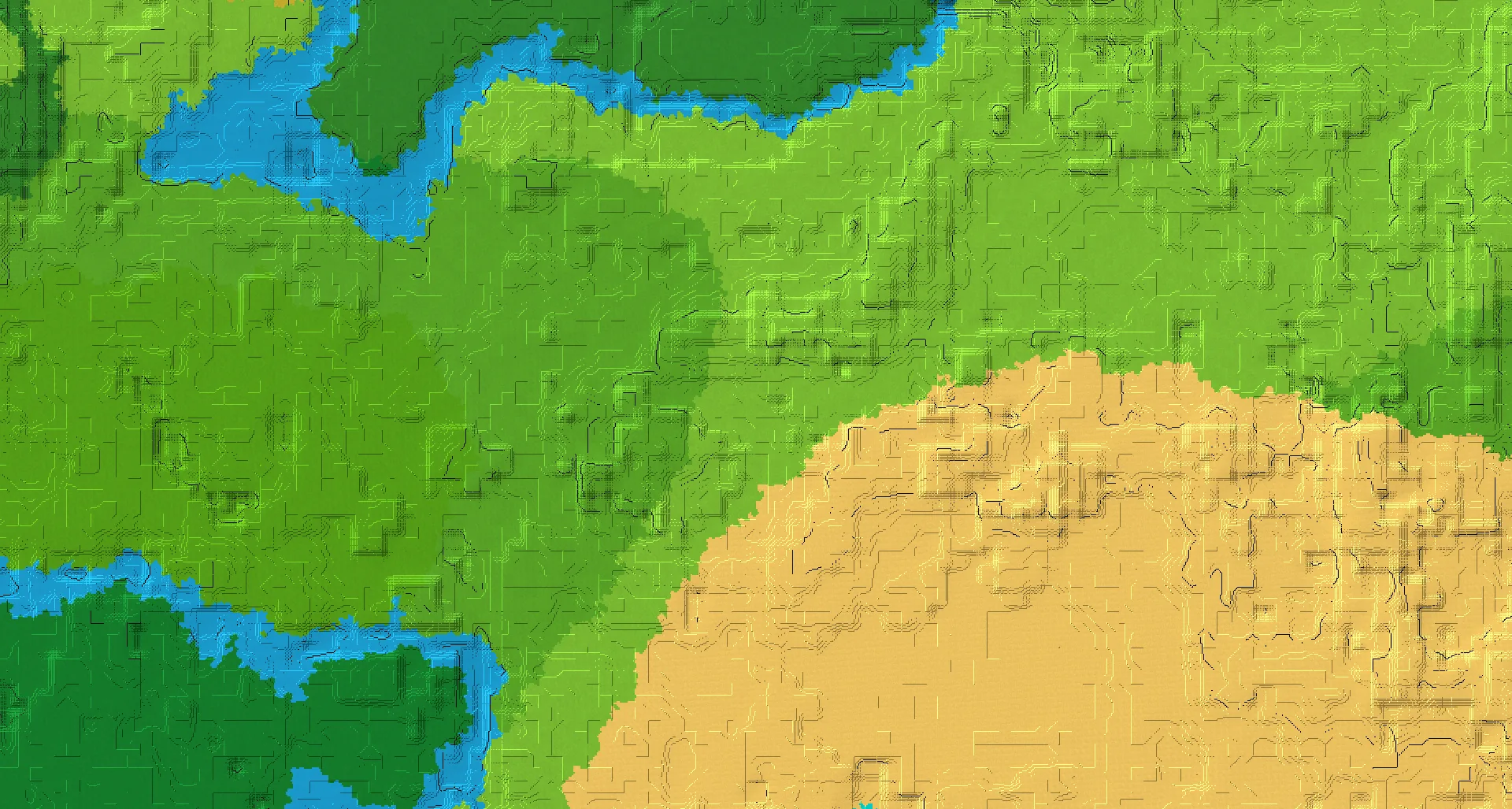 Seed map — Pillager Outpost South of a Forest Start