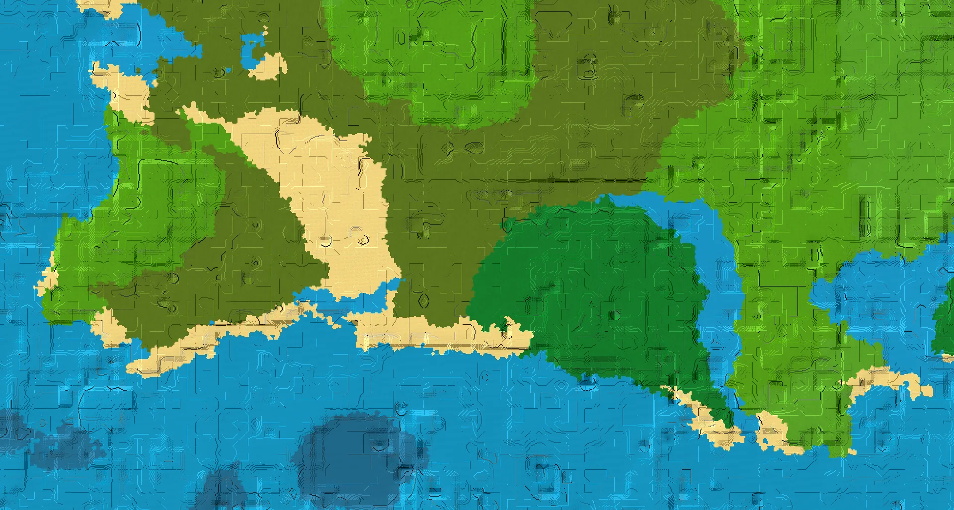 Seed map — Mangrove Swamp Northwest of a Jungle Start