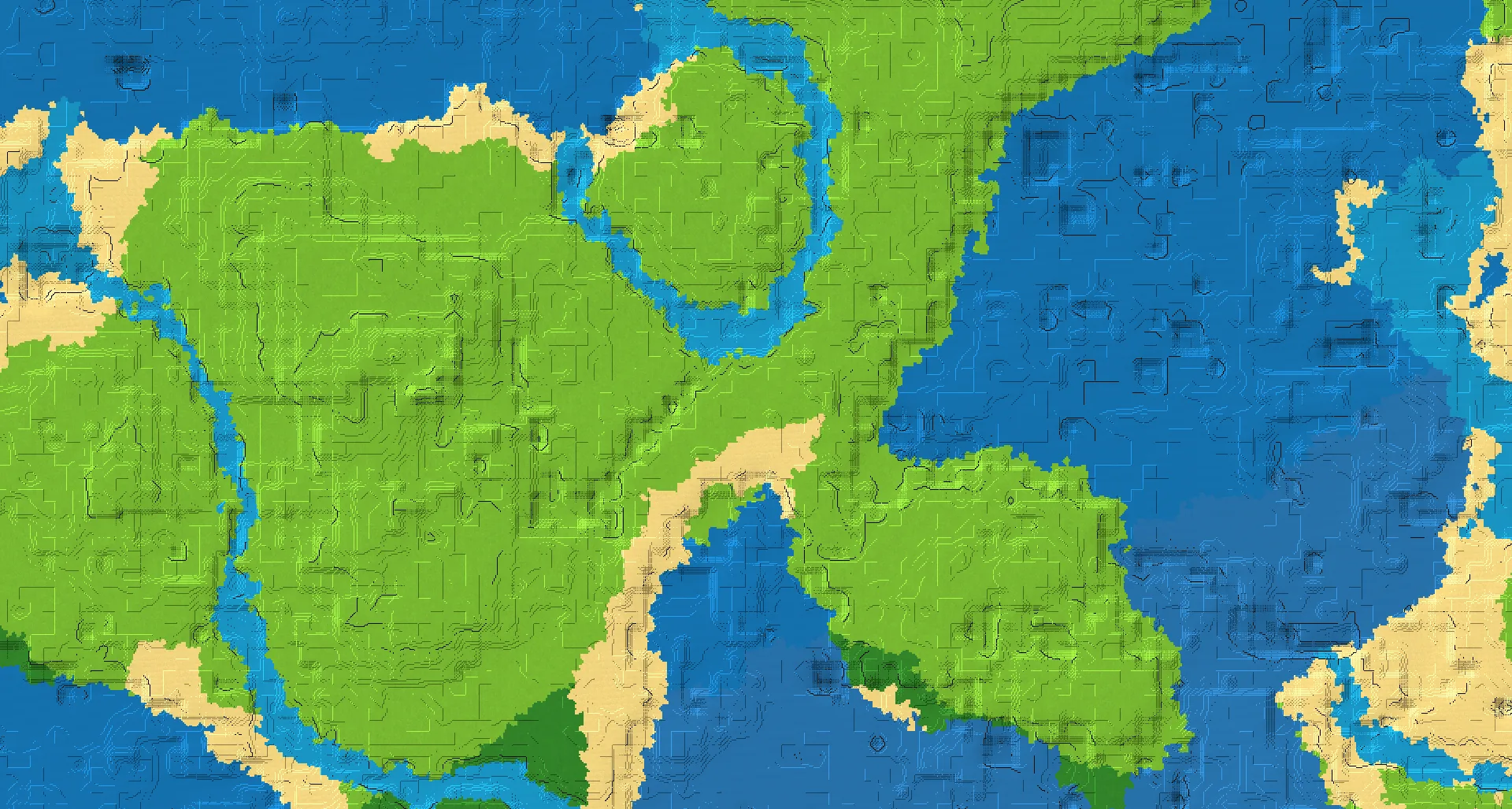 Seed map — Plains Start with Ruined Portal with Village
