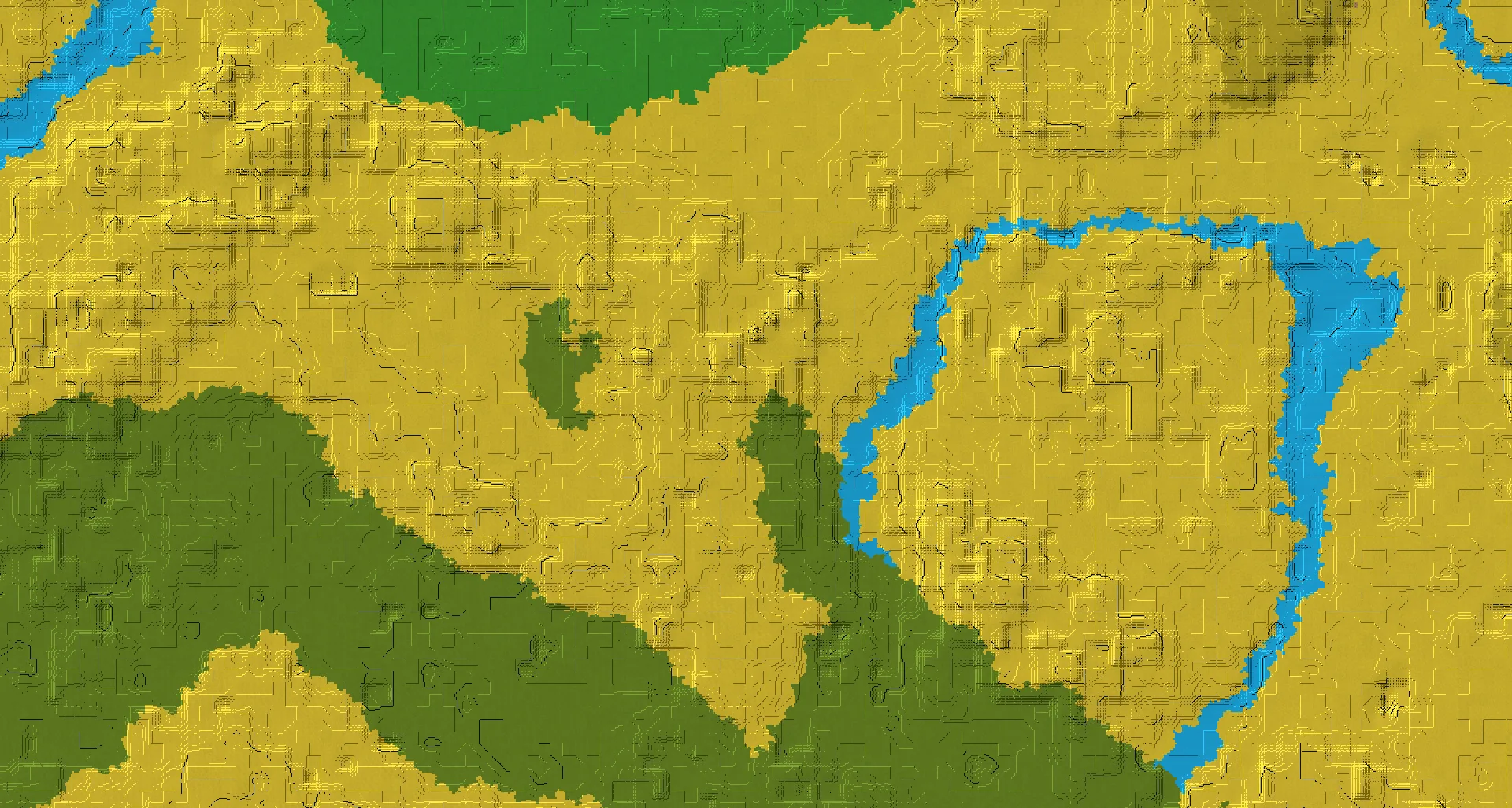 Seed map — Mangrove Swamp South of a Forest Start with Trial Chambers