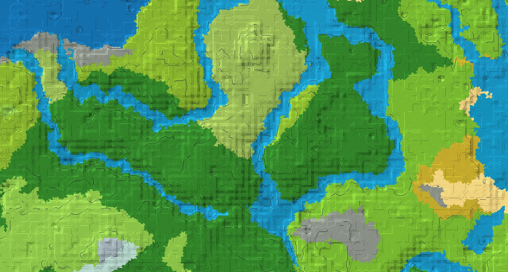 Seed map — River East of a Old Growth Birch Forest Start