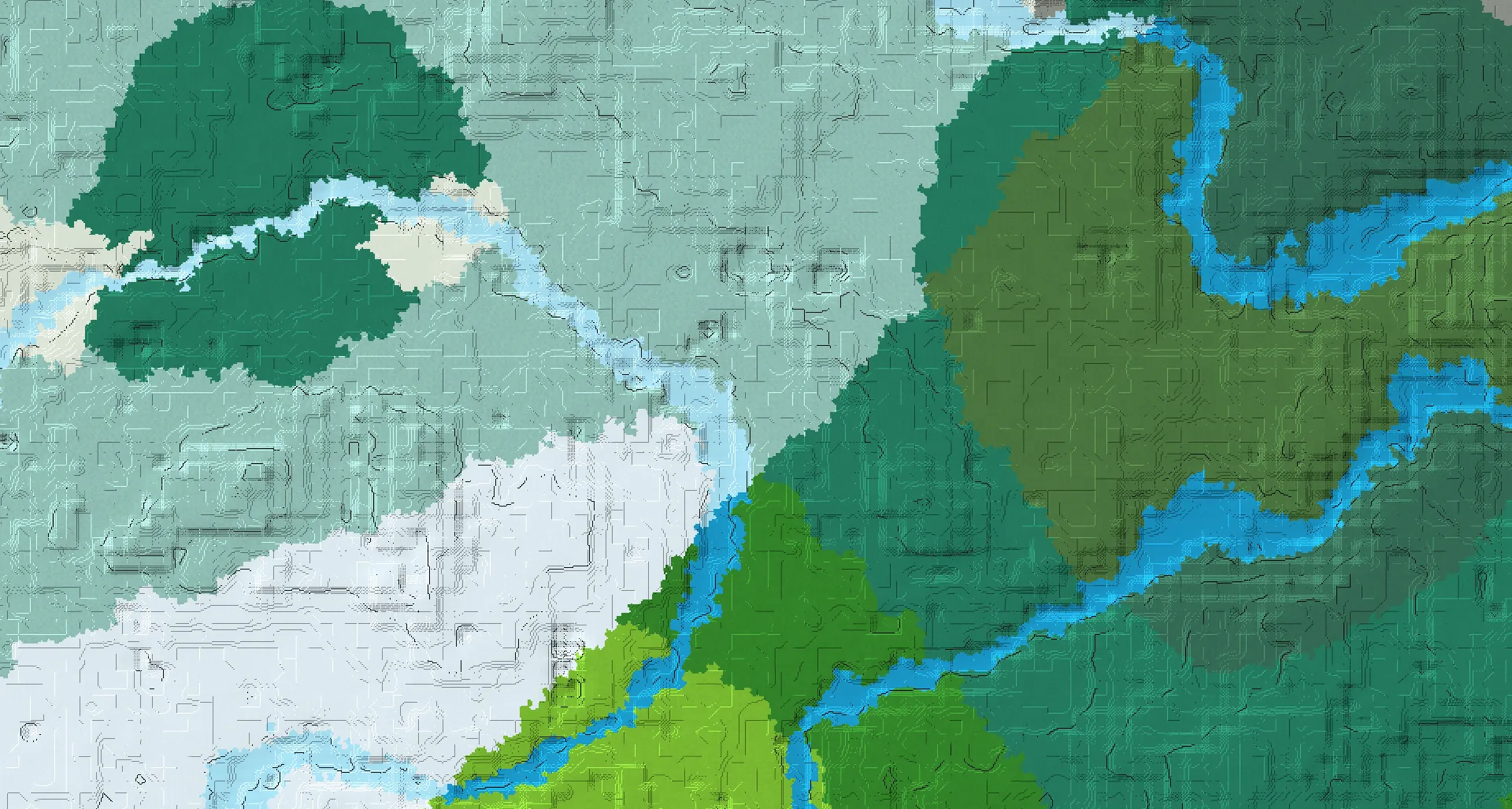 Seed map — Snowy Taiga Start with Trial Chambers at 8, -40