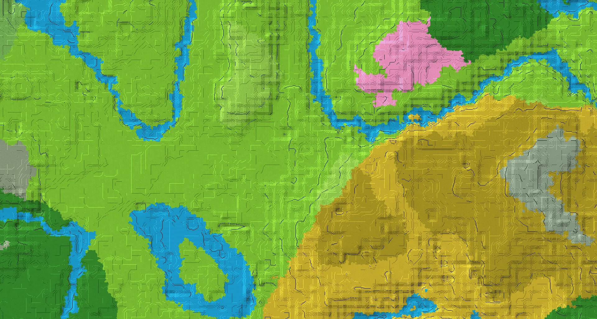 Seed map — Plains Village and Ruined Portal