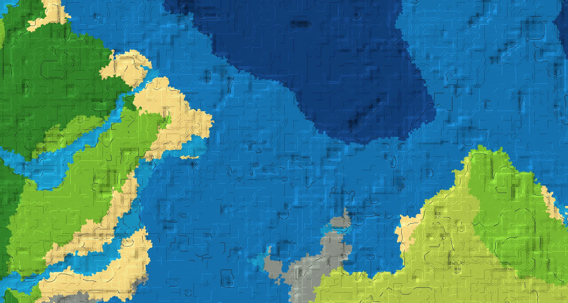 Seed map — Cherry Grove Routes from Sunflower Plains