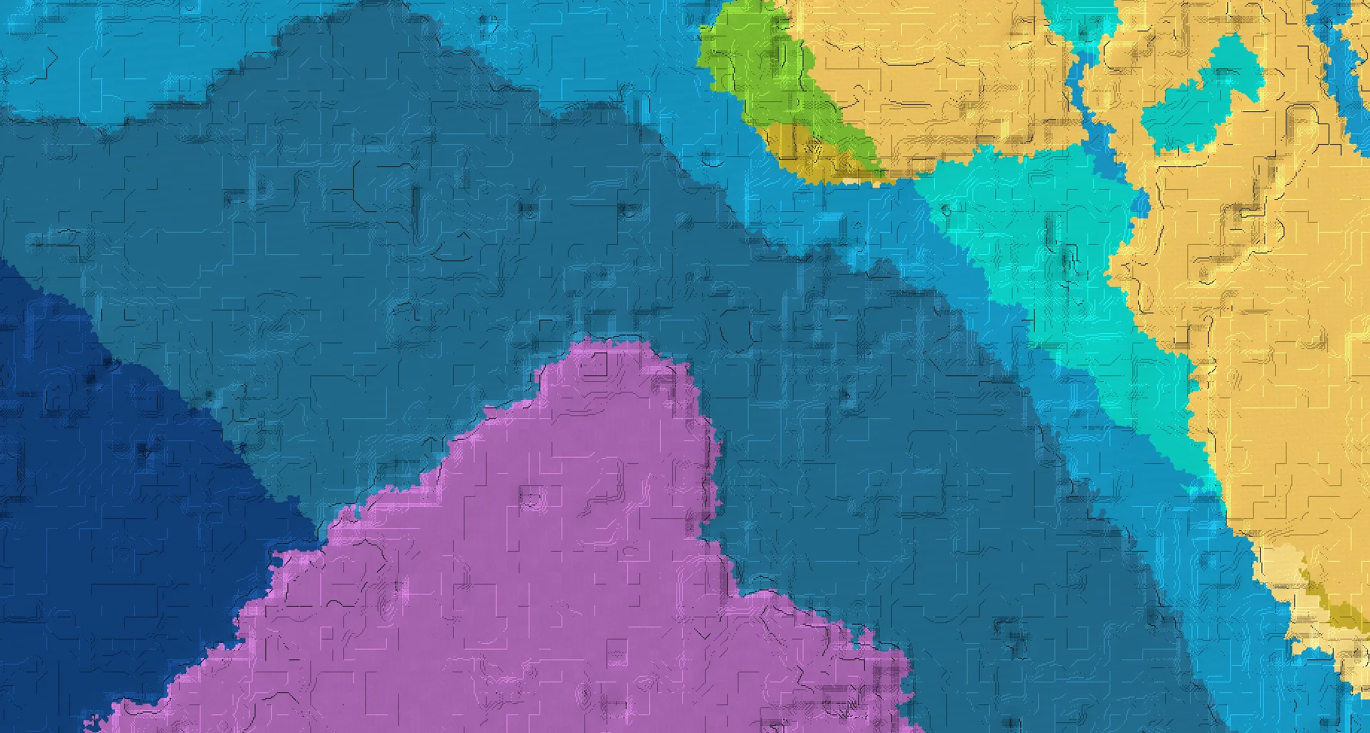 Seed map — Wide Mushroom Island near a Wreck