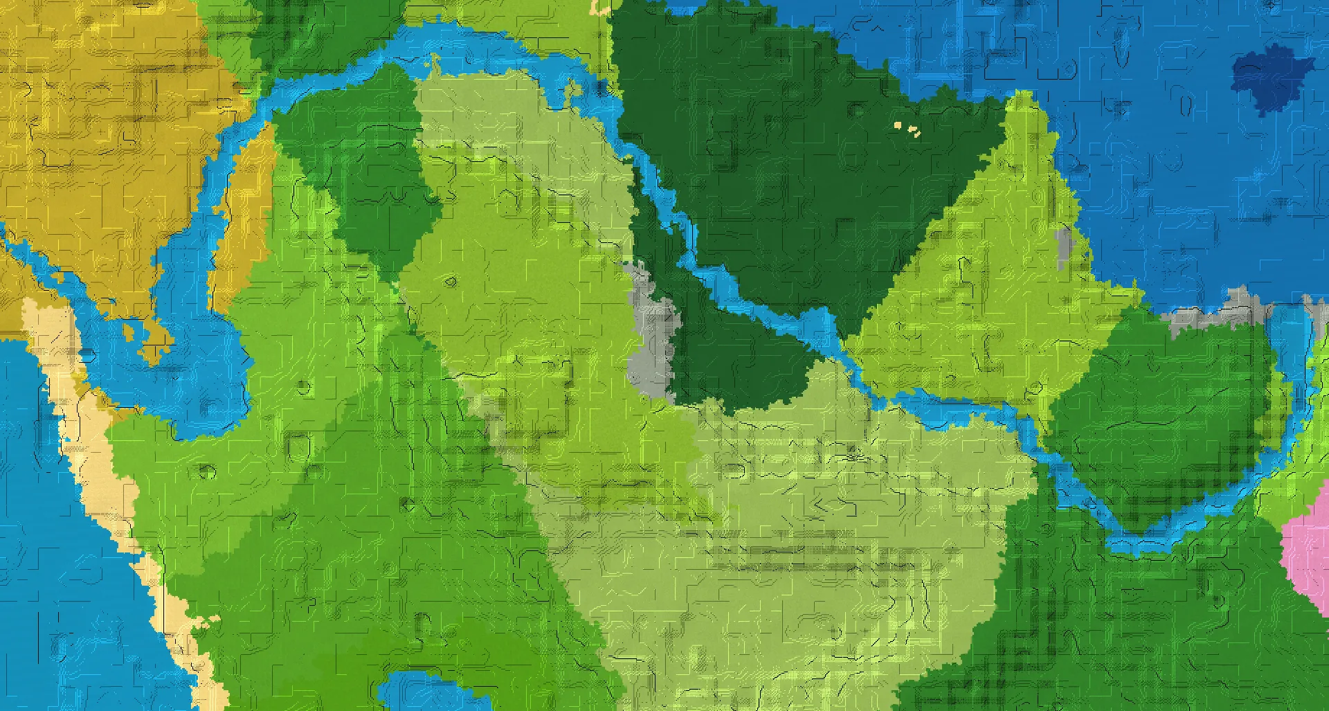 Seed map — Pale Garden Southeast of a Plains Start