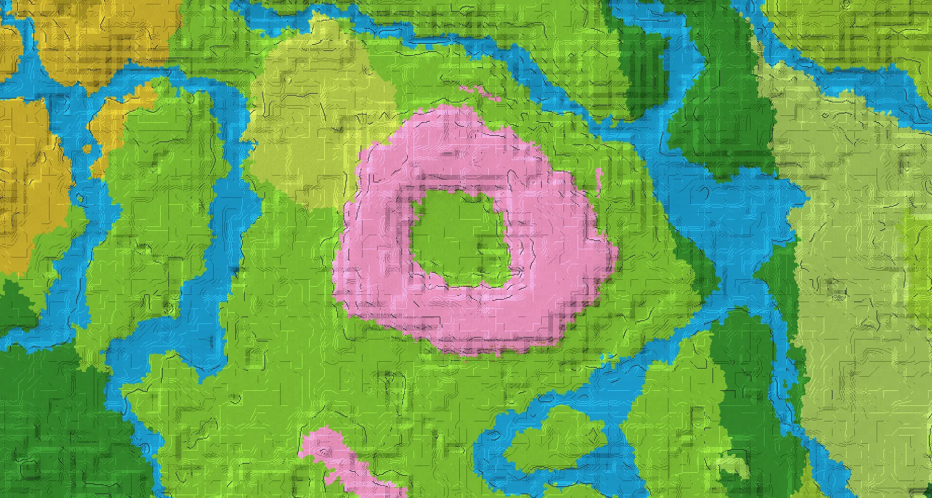 Seed map — Cherry grove sinkhole village