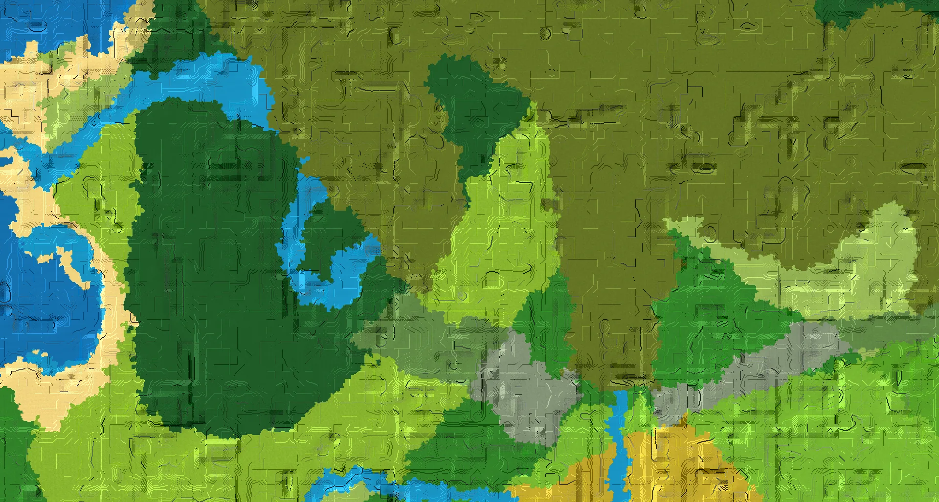 Seed map — Trial Chambers Southeast of a Swamp Start