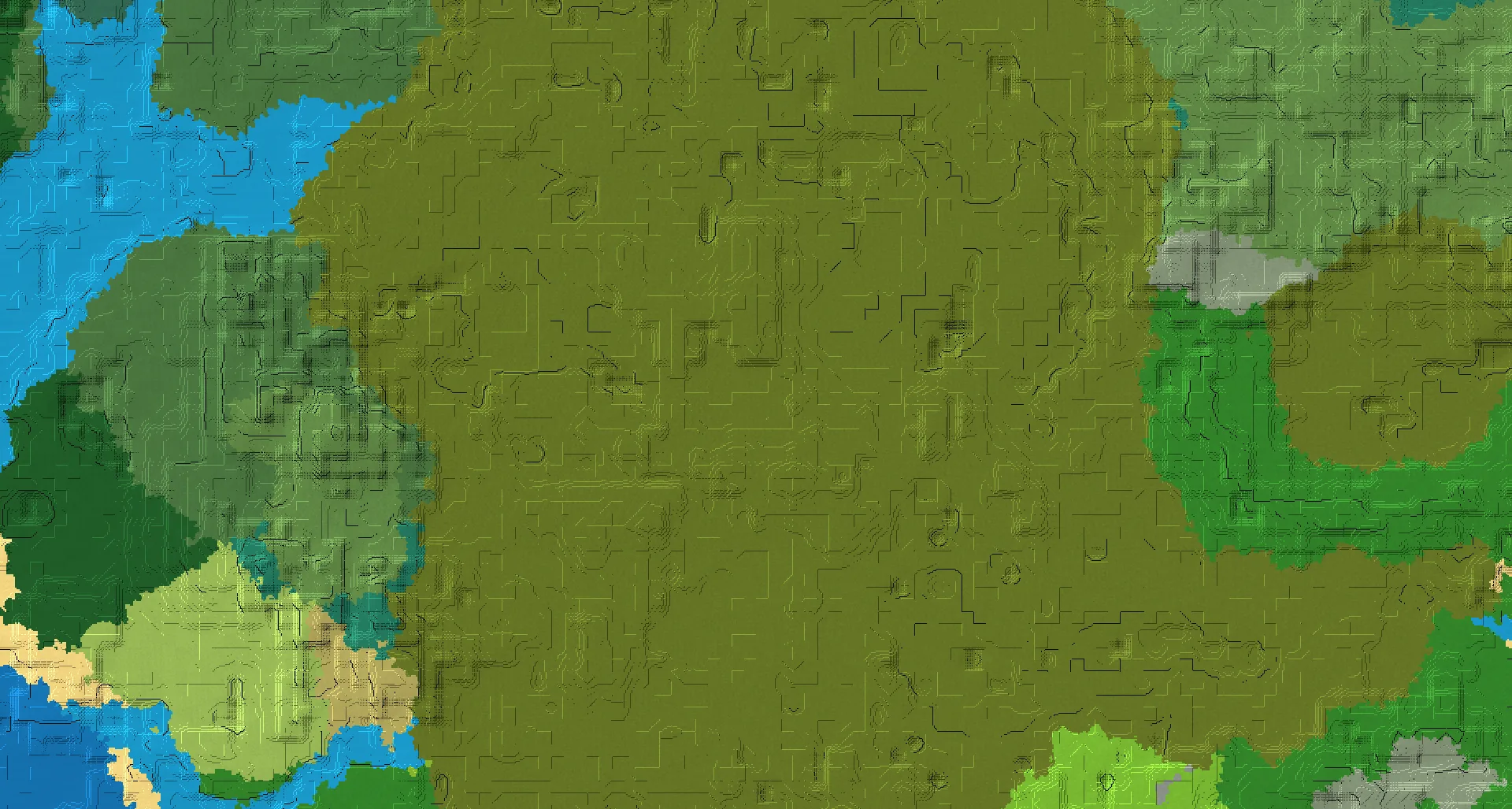 Seed map — Mineshaft North of a Swamp Start