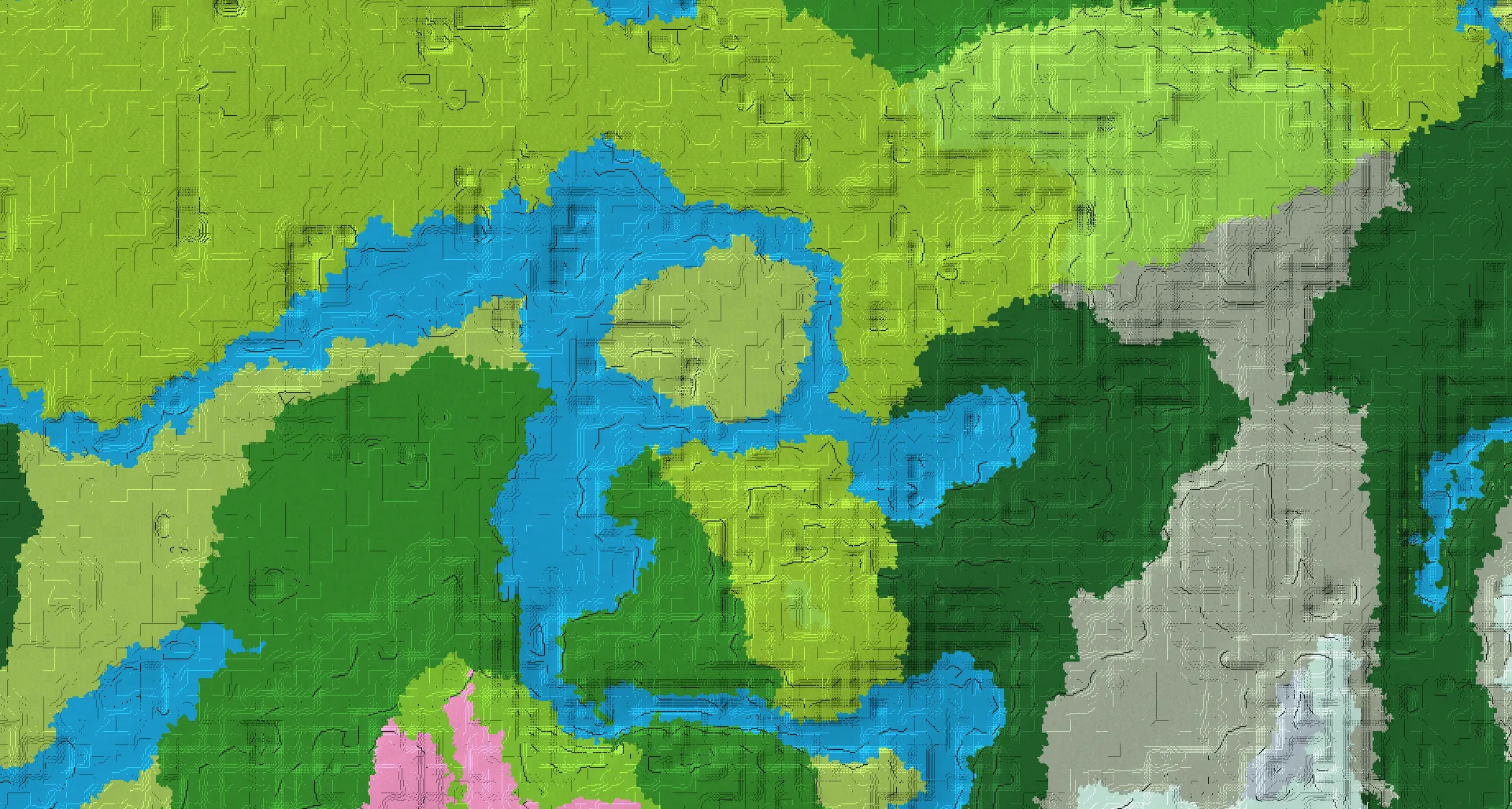 Seed map — River North of a Birch Forest Start