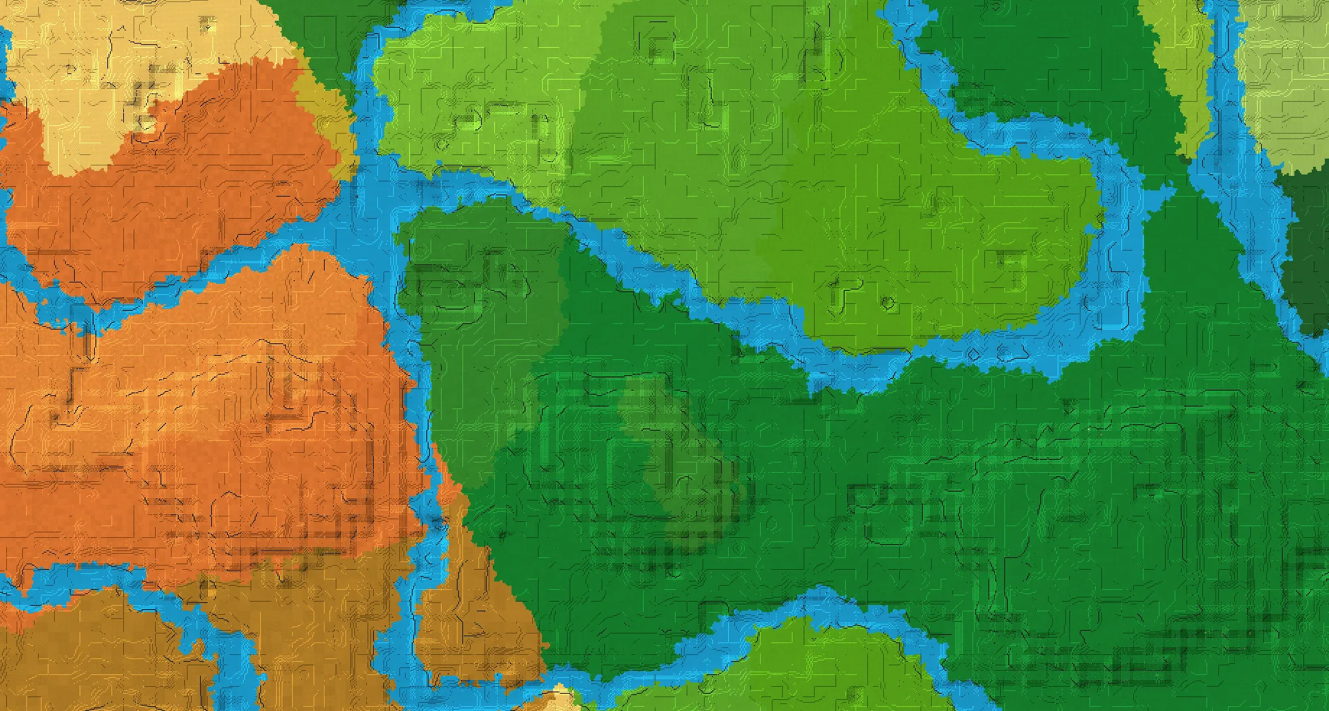 Seed map — Jungle Temple Southeast of a Forest Start