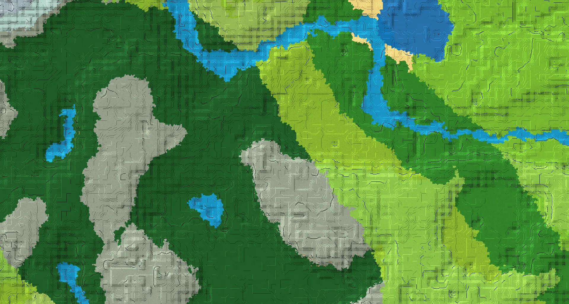 Seed map — Pale Garden West of a Birch Forest Start with Trial Chambers