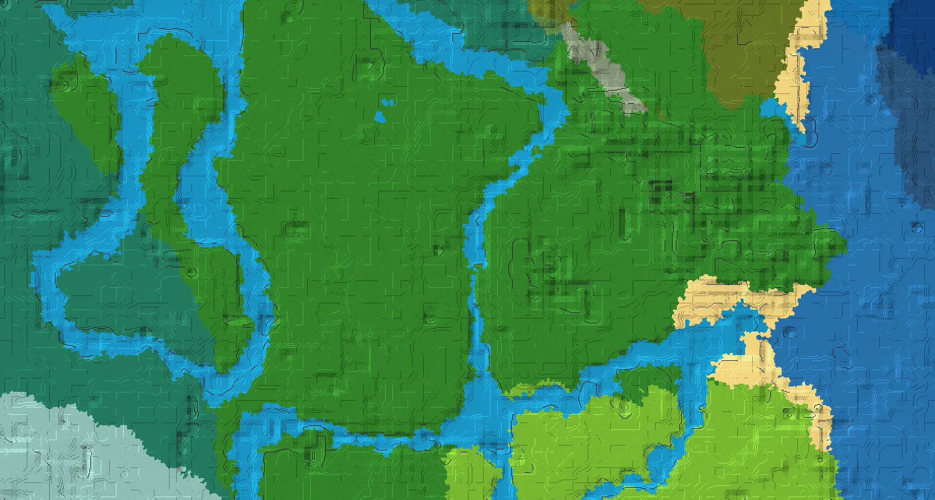 Seed map — River West of a Forest Start with Trial Chambers