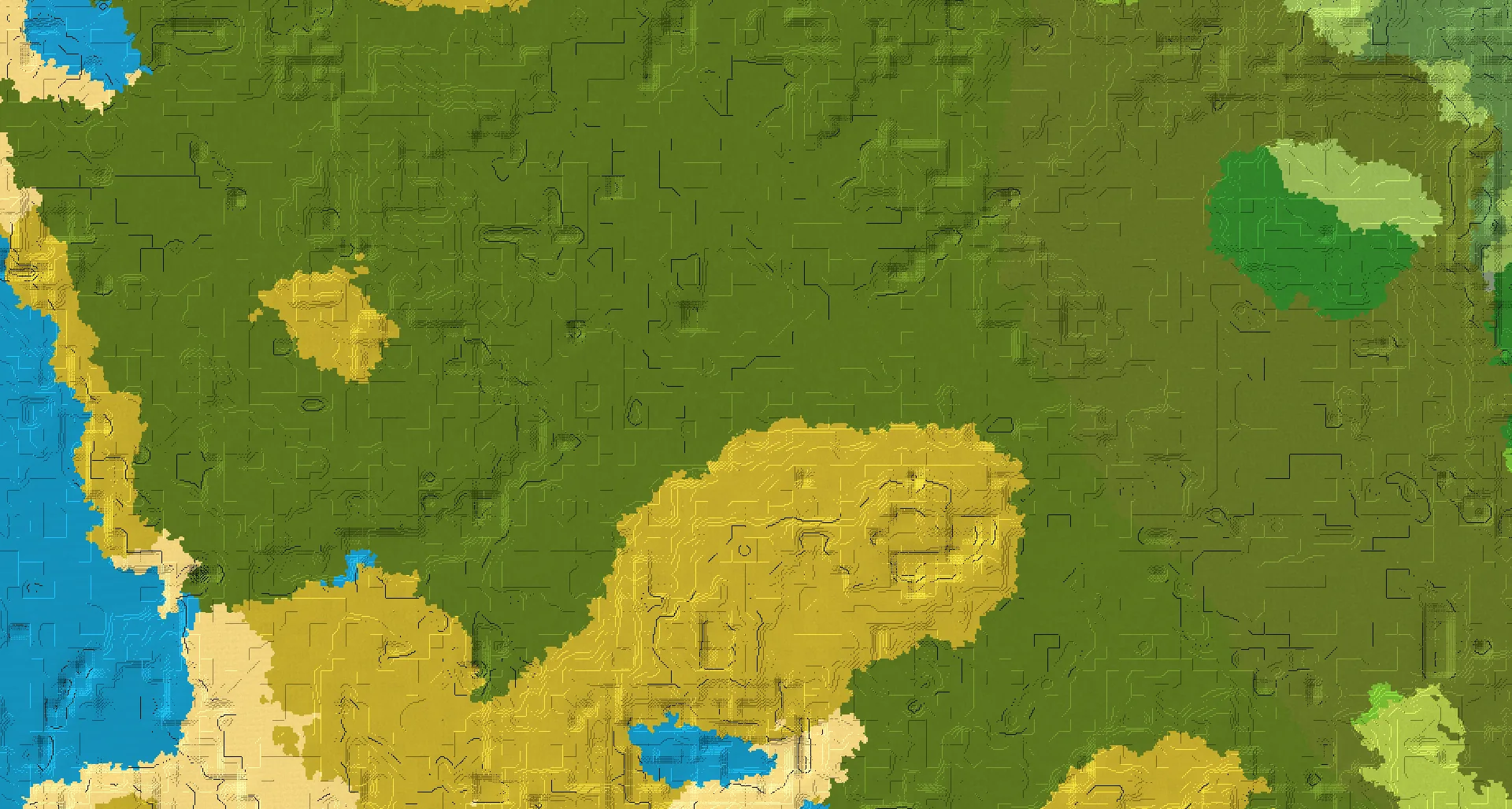 Seed map — Mangrove Swamp North of a Savanna Start