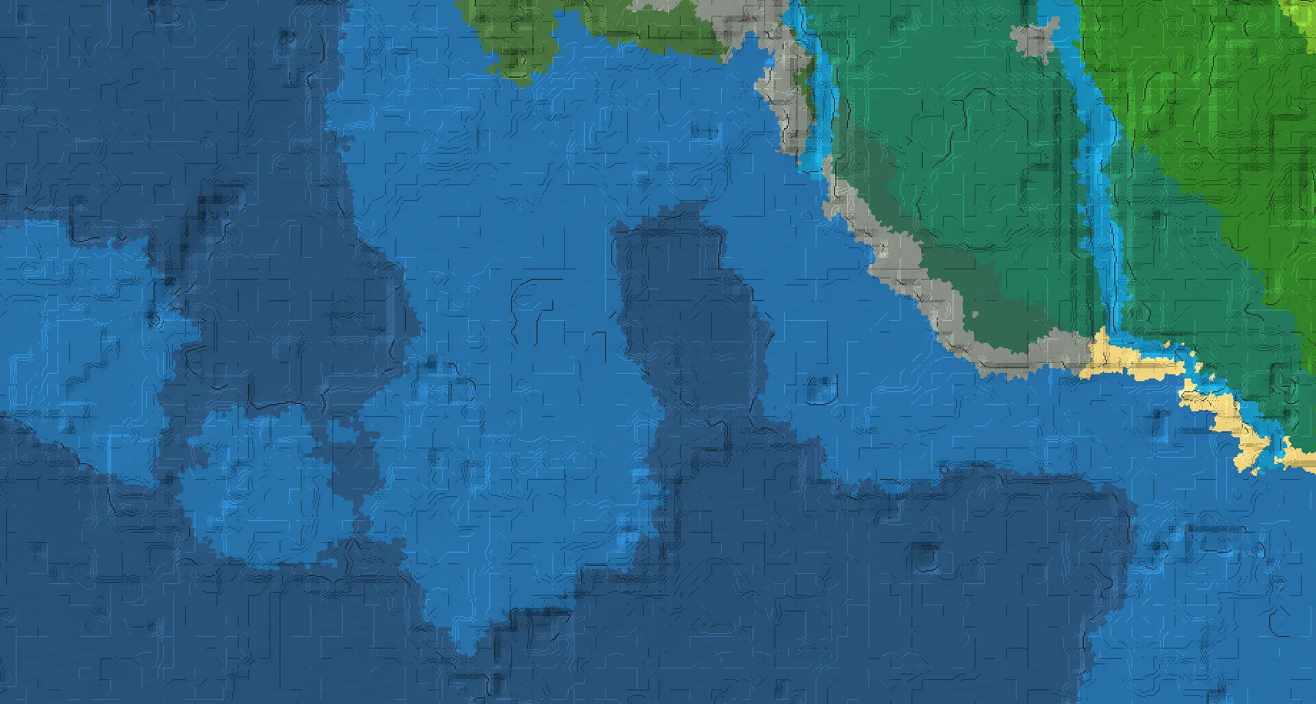 Seed map — Ocean Monument South of a Old Growth Pine Taiga Start