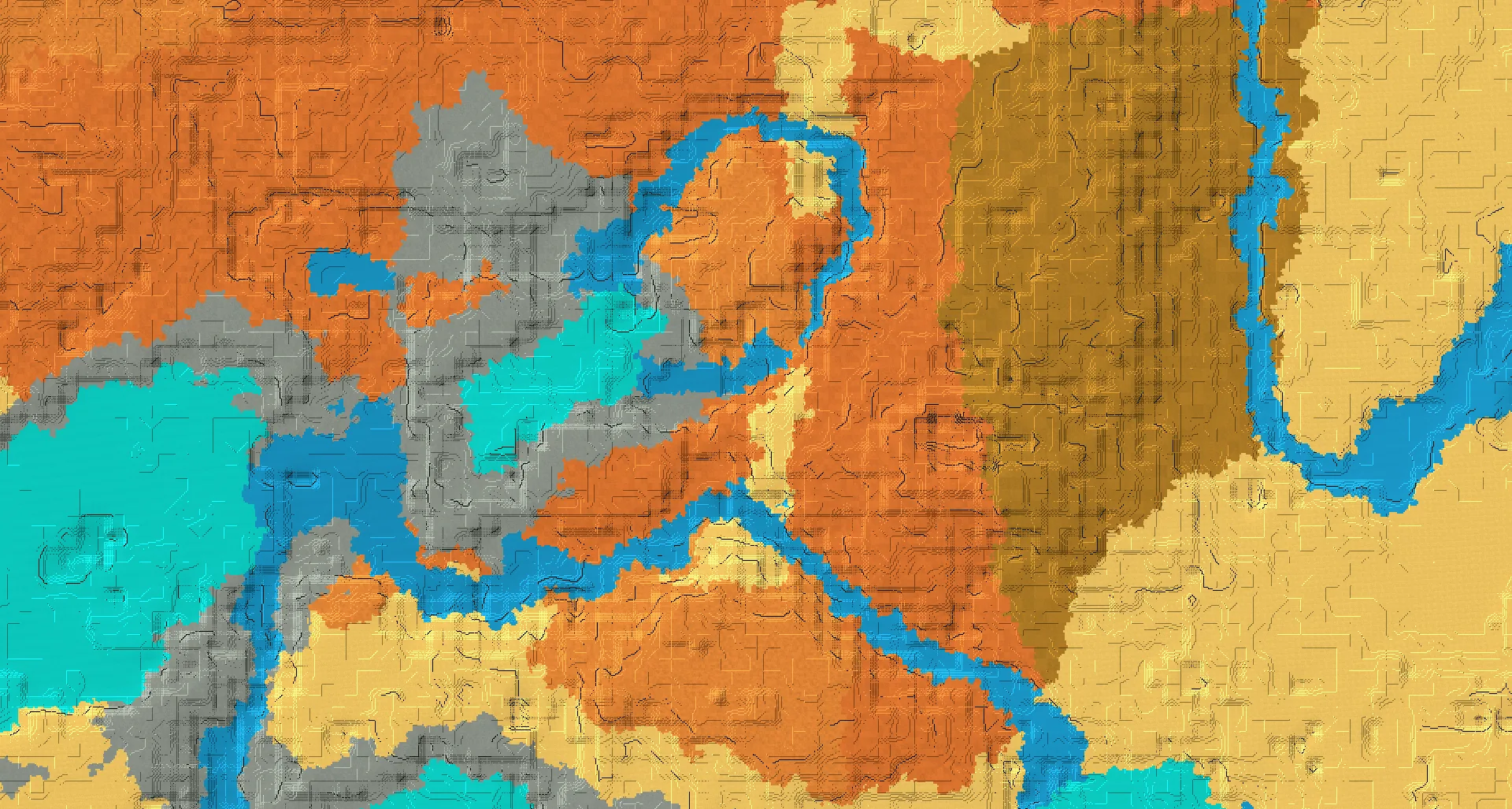 Seed map — Desert Temple Northeast of a Stony Shore Start