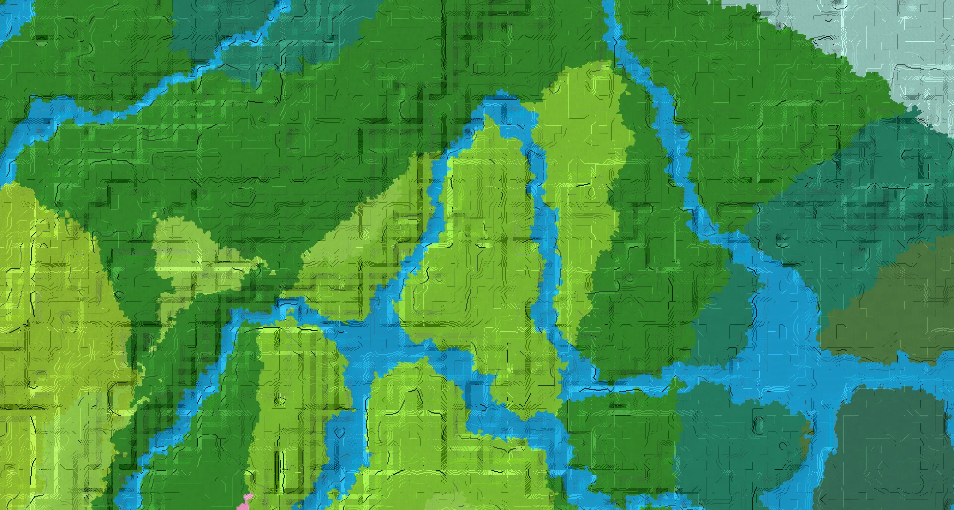 Seed map — Mineshaft North of a Plains Start