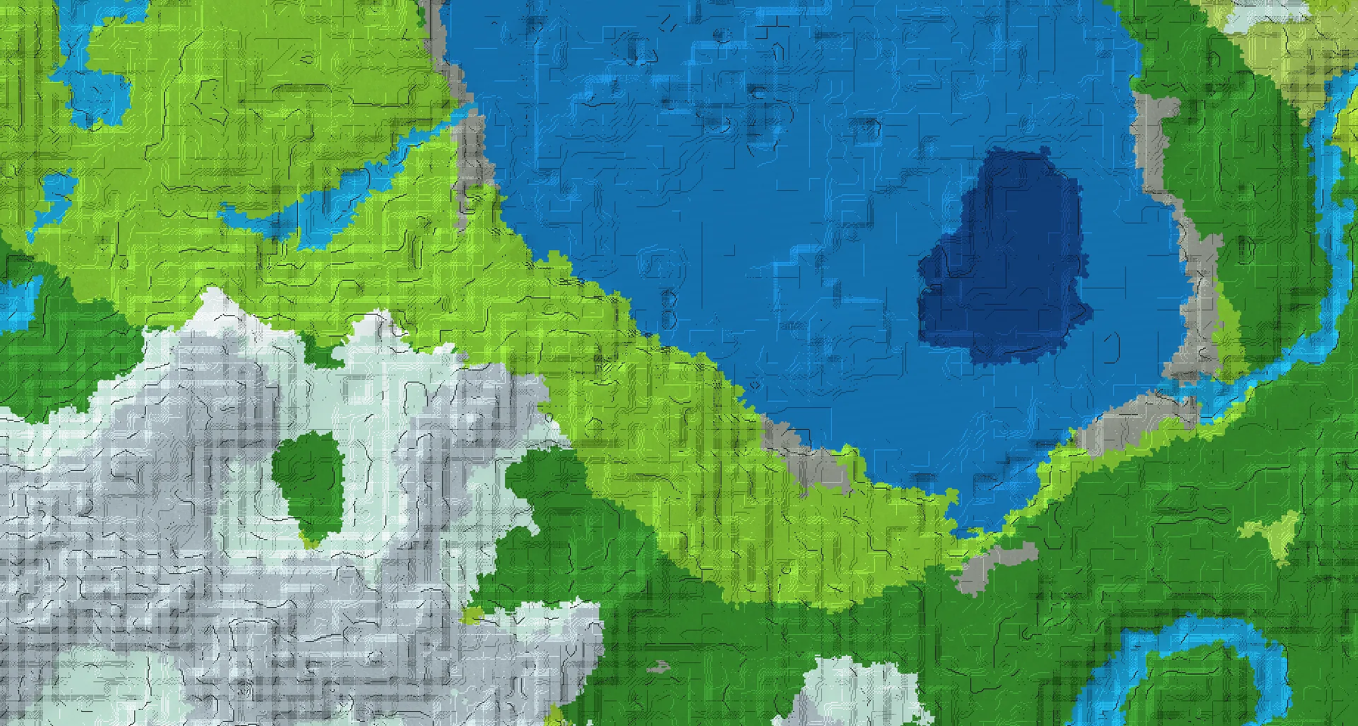 Seed map — Cliffside village