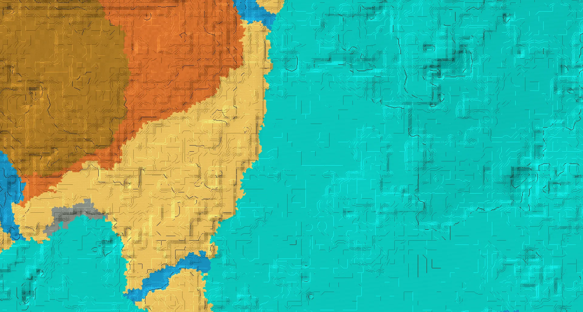 Seed map — Shipwreck and Ruined Portal from Desert