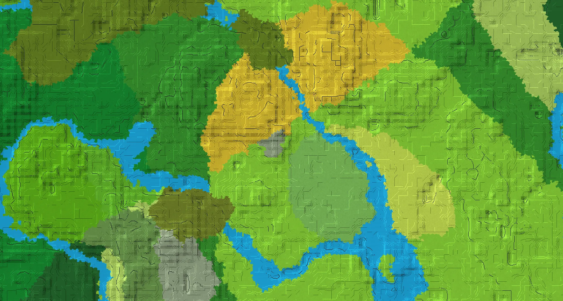 Seed map — Plains Start with Village with Ruined Portal