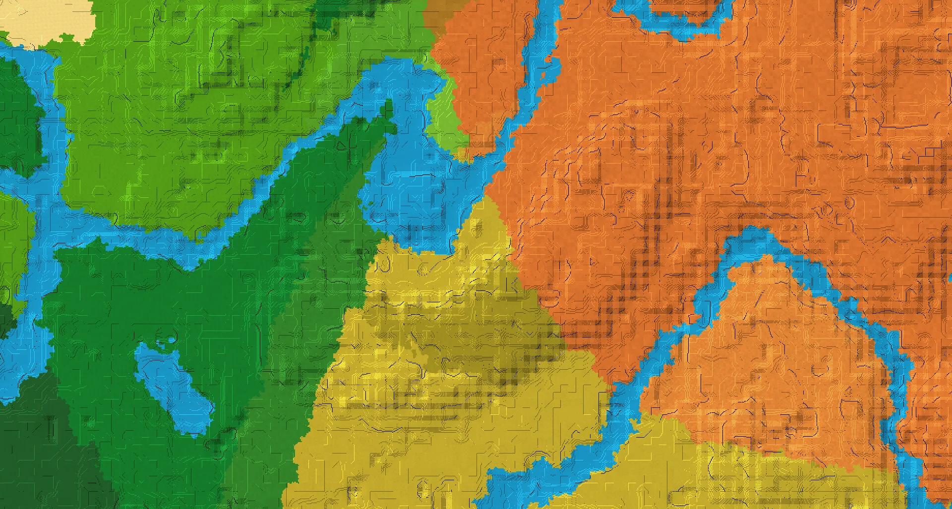 Seed map — Savanna village and Ruined portal