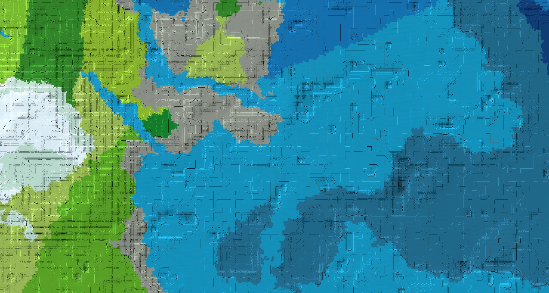 Seed map — Shipwreck South of a Forest Start with Trial Chambers