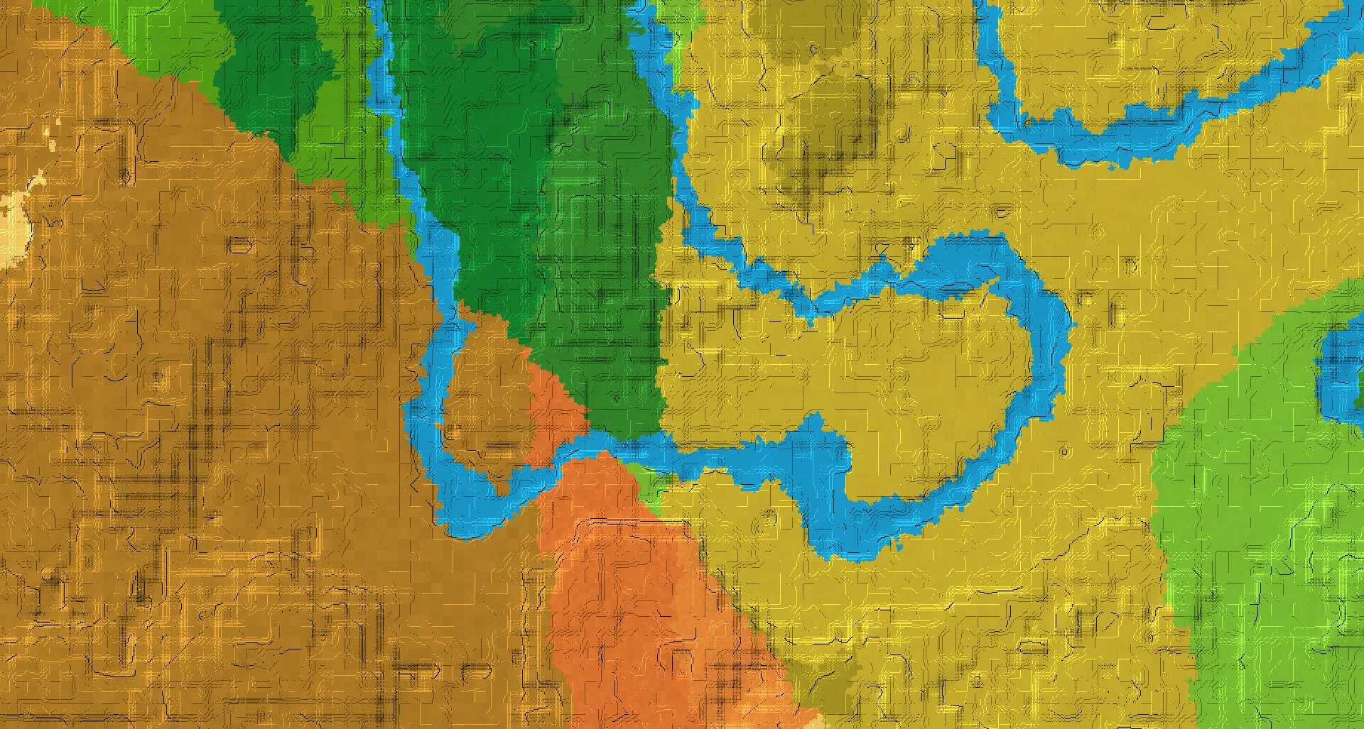Seed map — Village East of the Forest Start