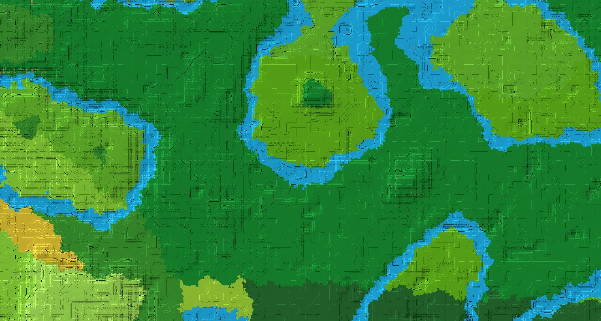 Seed map — Bamboo Jungle Northeast of a Jungle Start