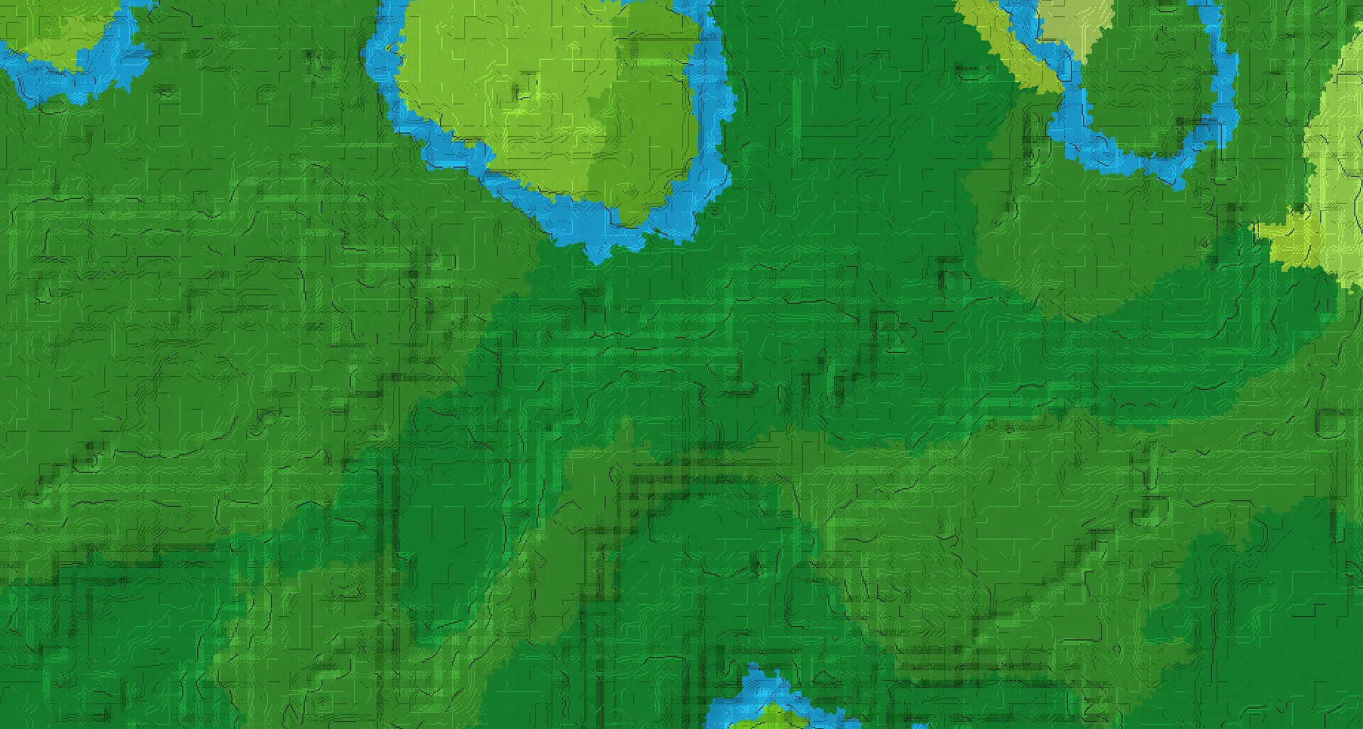 Seed map — Jungle Temple Northeast of a Dripstone Caves Start