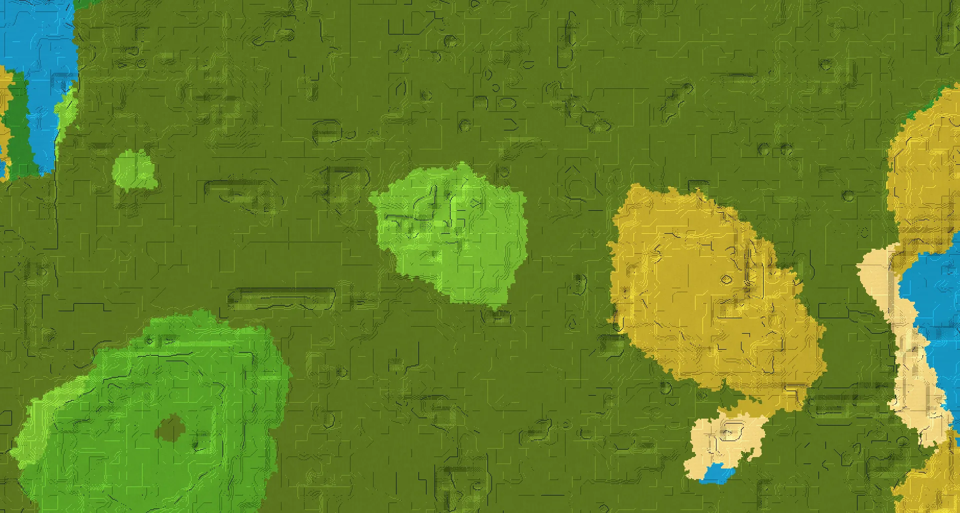 Seed map — Village surrounded by mangrove