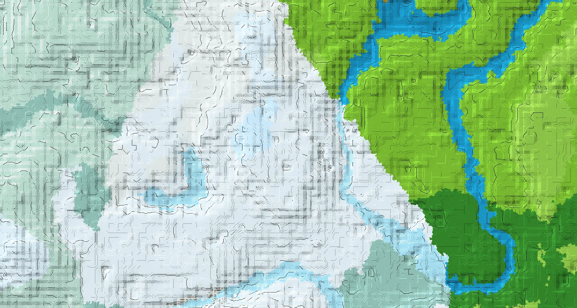 Seed map — Snowy village and Igloo