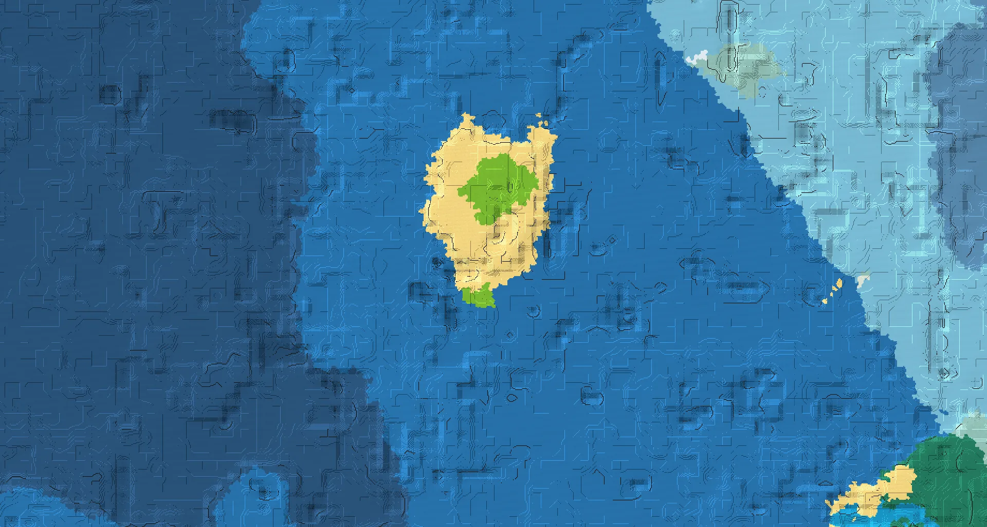 Seed map — Split shipwreck