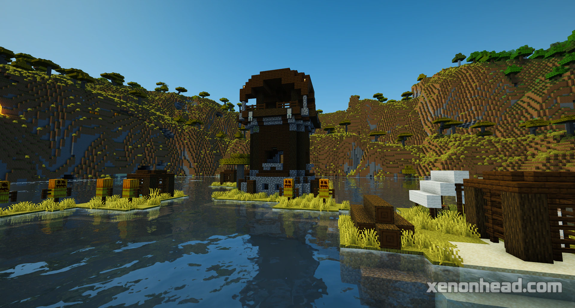Crater lake pillager outpost