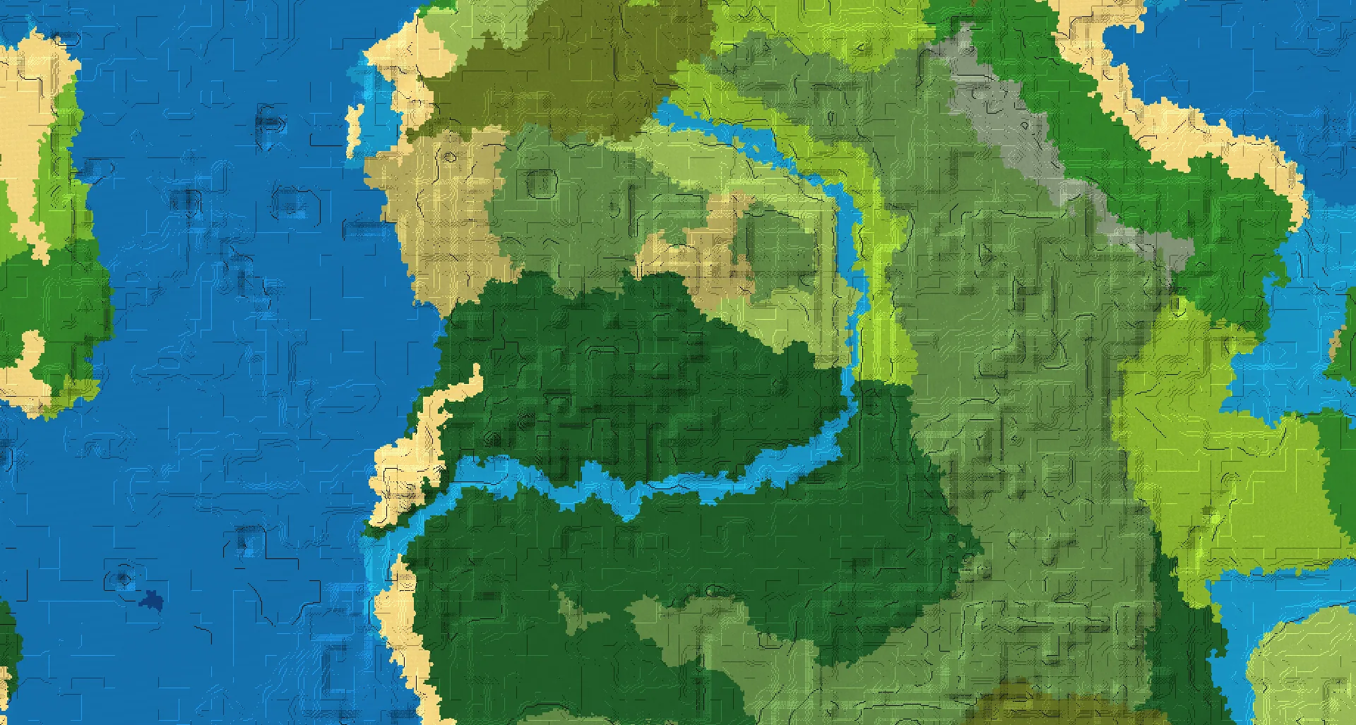 Seed map — Woodland Mansion Southeast of the Plains Start