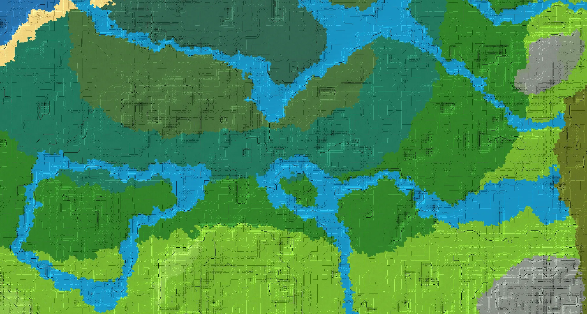 Seed map — Abandoned taiga village