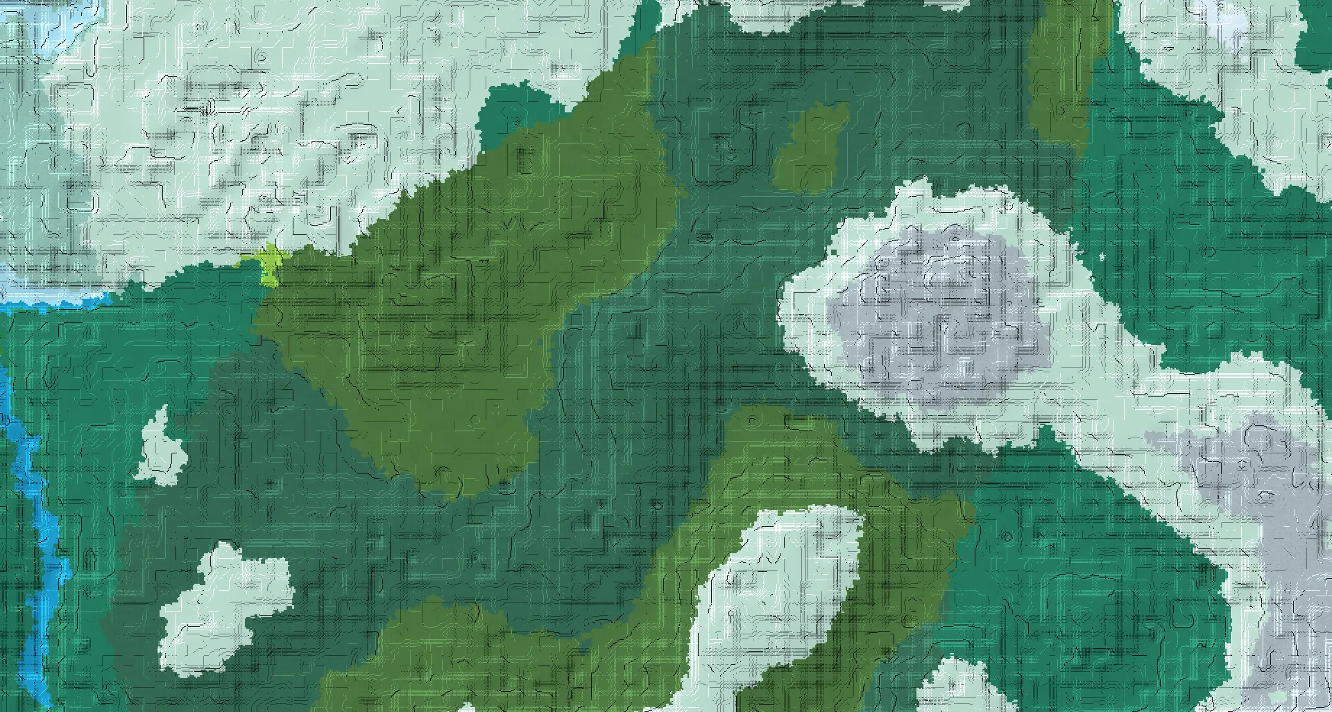 Seed map — Ancient City Southeast of a Dripstone Caves Start